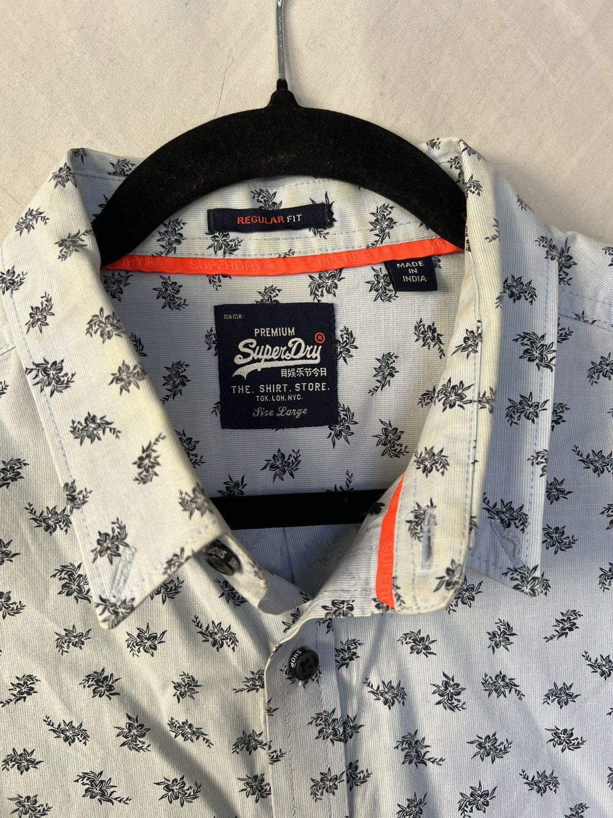Superdry Superdry Shoreditch Button Down Shirt Size US L / EU 52-54 / 3 - 9 Thumbnail
