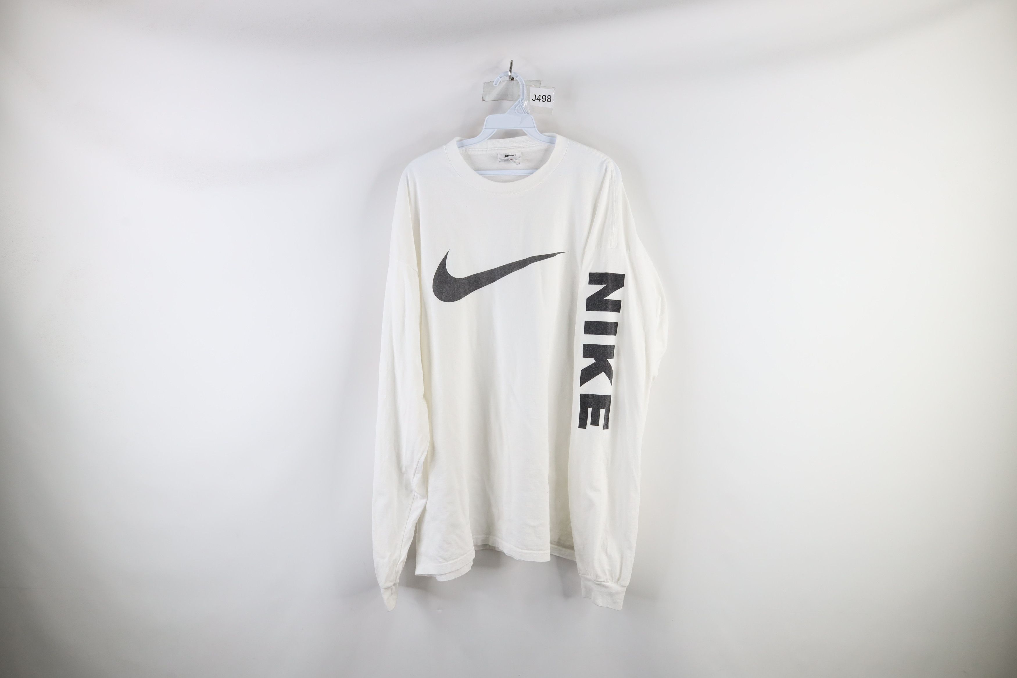 Vintage 90s Nike Travis Scott Big Swoosh Long Sleeve T-Shirt