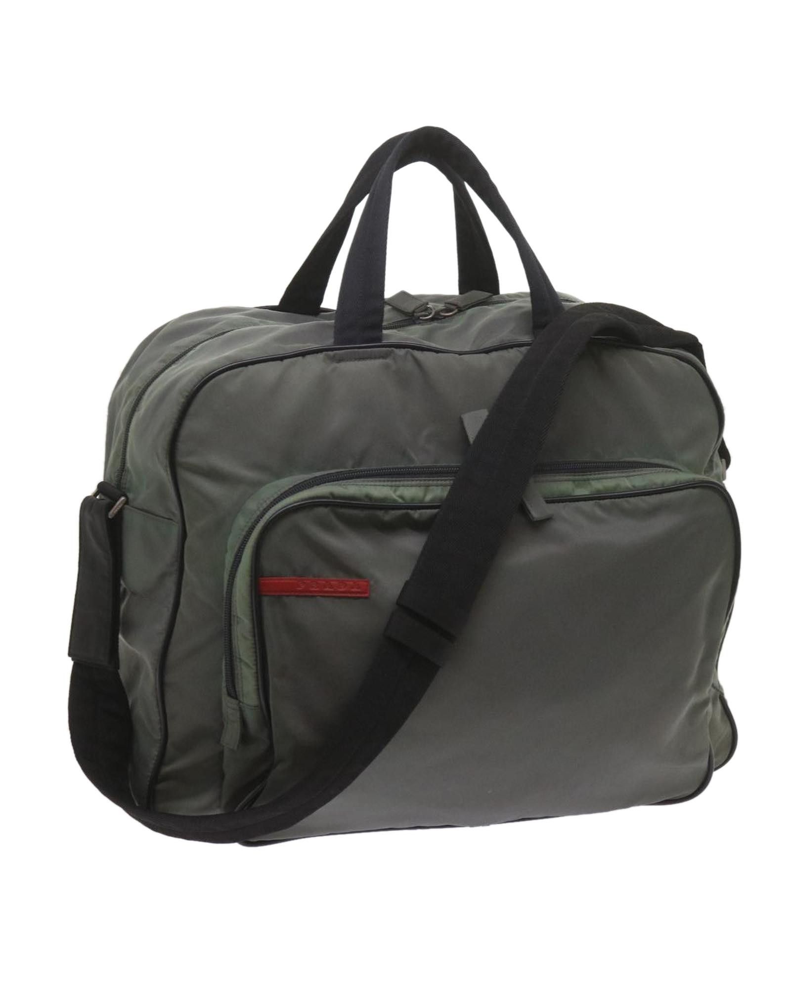 image of Prada Green Synthetic Tote Bag, Women's