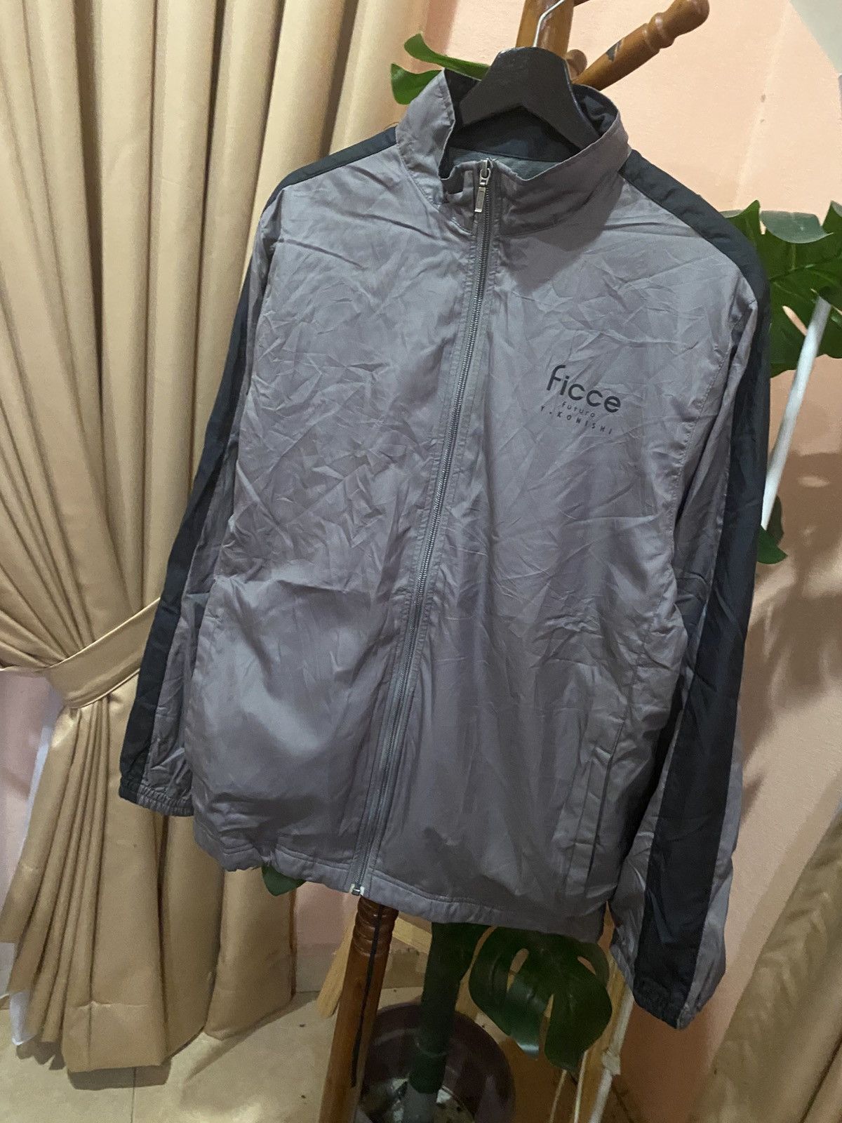 Yoshiyuki Konishi Vintage Ficce Futuro Y. Konishi Windbreaker Jacket Size US M / EU 48-50 / 2 - 2 Thumbnail
