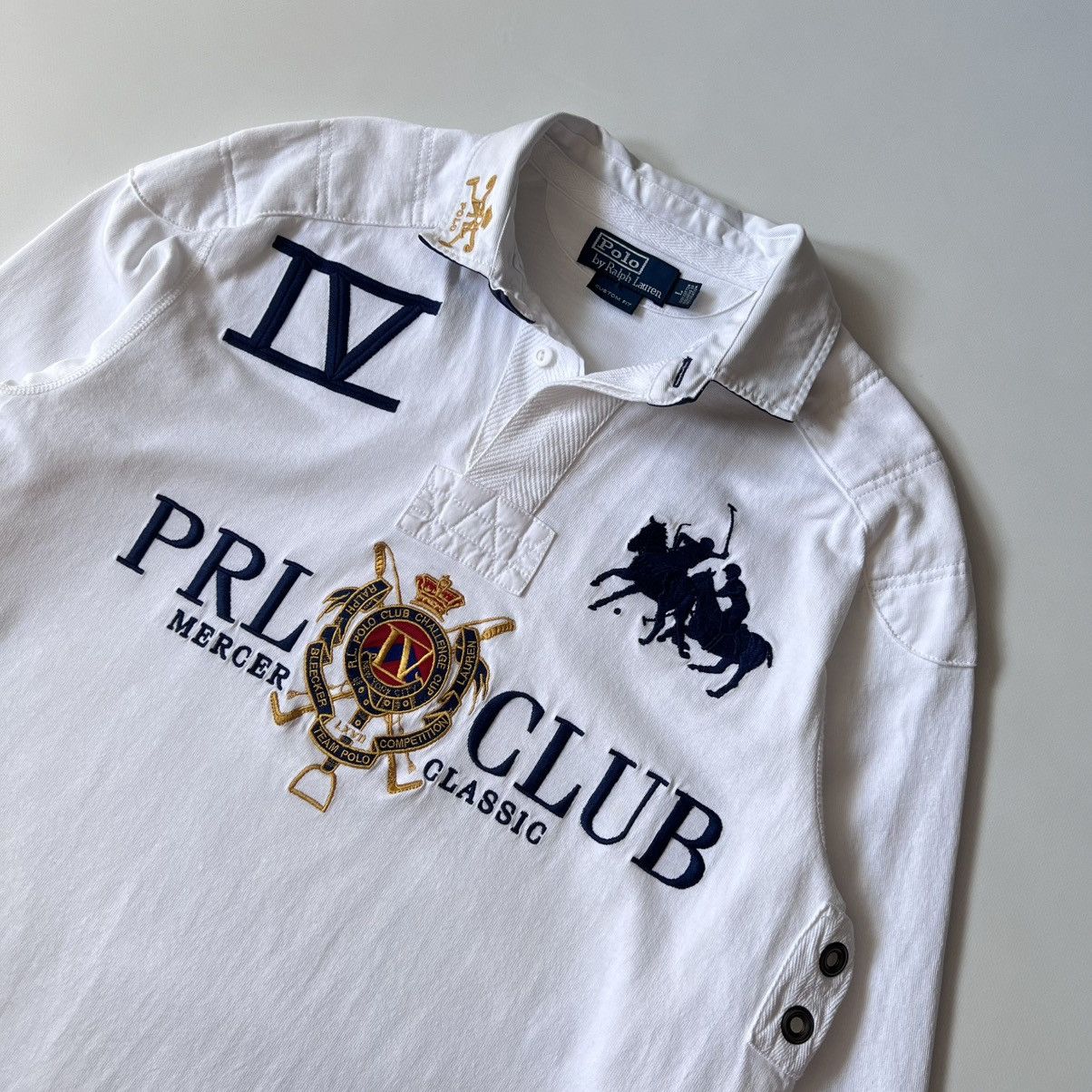 Polo Ralph Lauren Vintage Rare Ralph Lauren Mercer rugby shirt Size US L / EU 52-54 / 3 - 2 Thumbnail