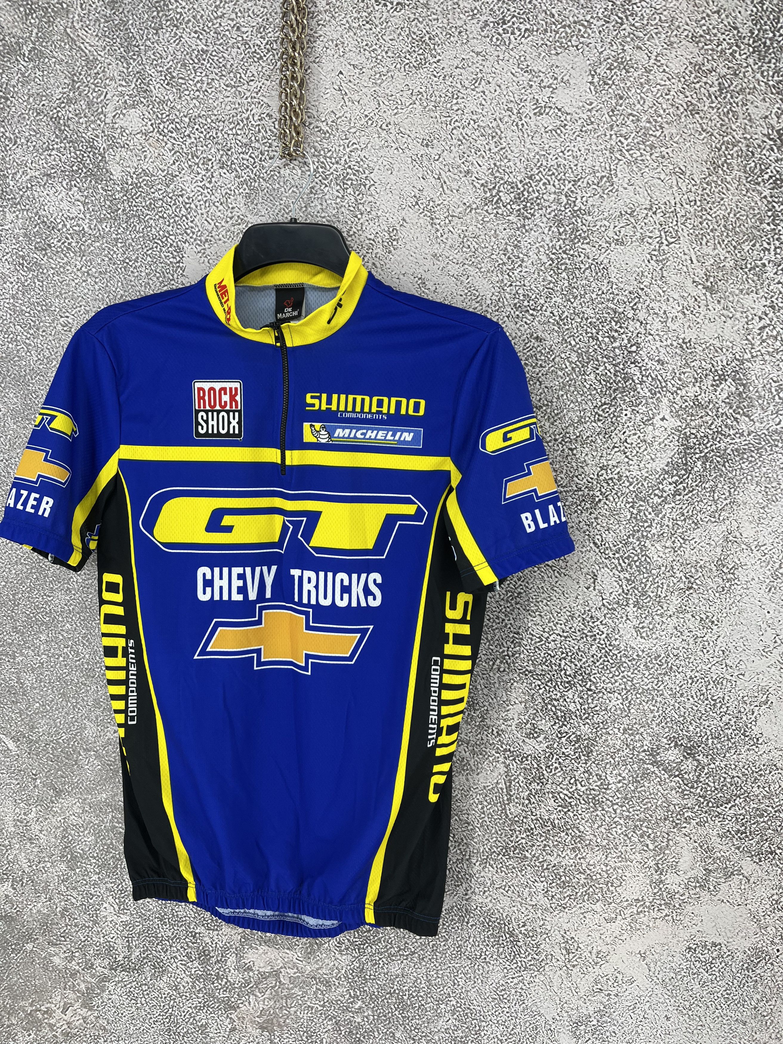 Sports Specialties GT Rock Shox Shimano Cycling Team maillot De Marchi taille Size US XL / EU 56 / 4 - 3 Thumbnail