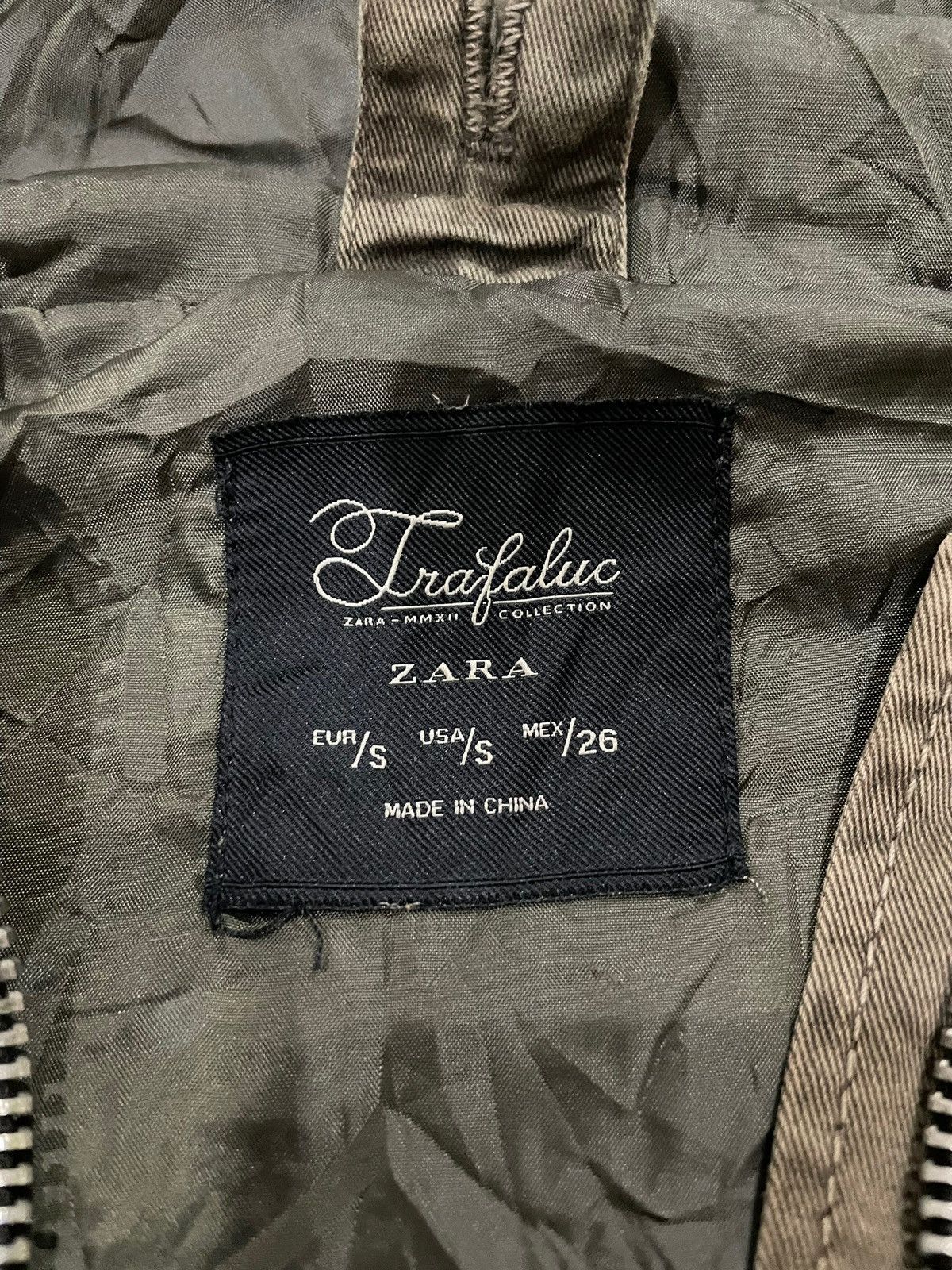 If Six Was Nine × Seditionaries × Zara Y2K Zara Trafaluc Men Zipped Hooded Parka Punk Jacket Size US S / EU 44-46 / 1 - 15 Thumbnail