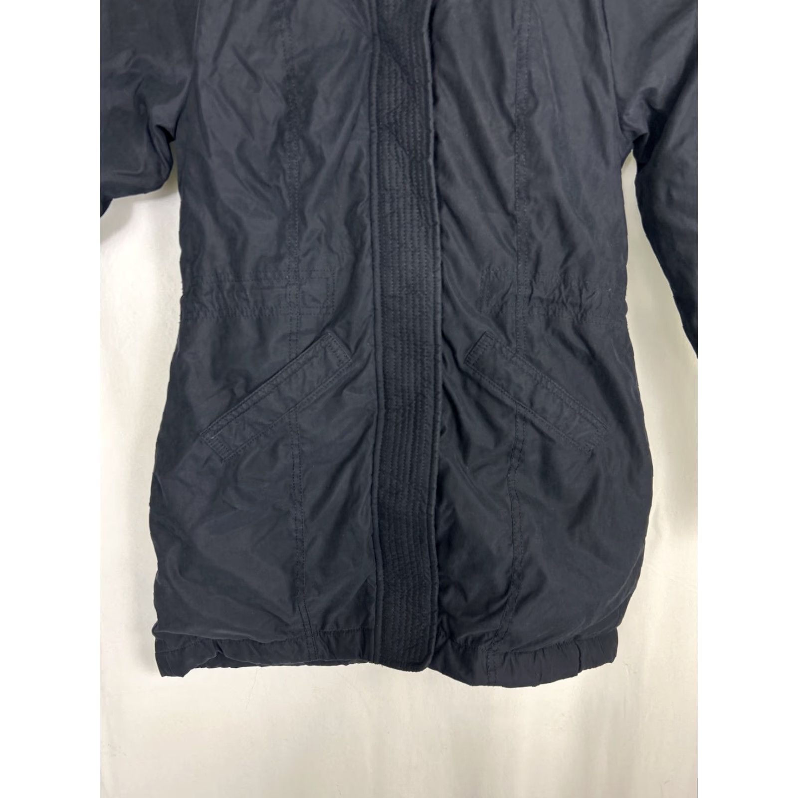 Abercrombie & Fitch Abercrombie & Fitch Parka Jacket XS Black Sherpa Lined Fur Trim Hood Army Outdoor Vintage No Size XS / US 0-2 / IT 36-38 - 5 Thumbnail