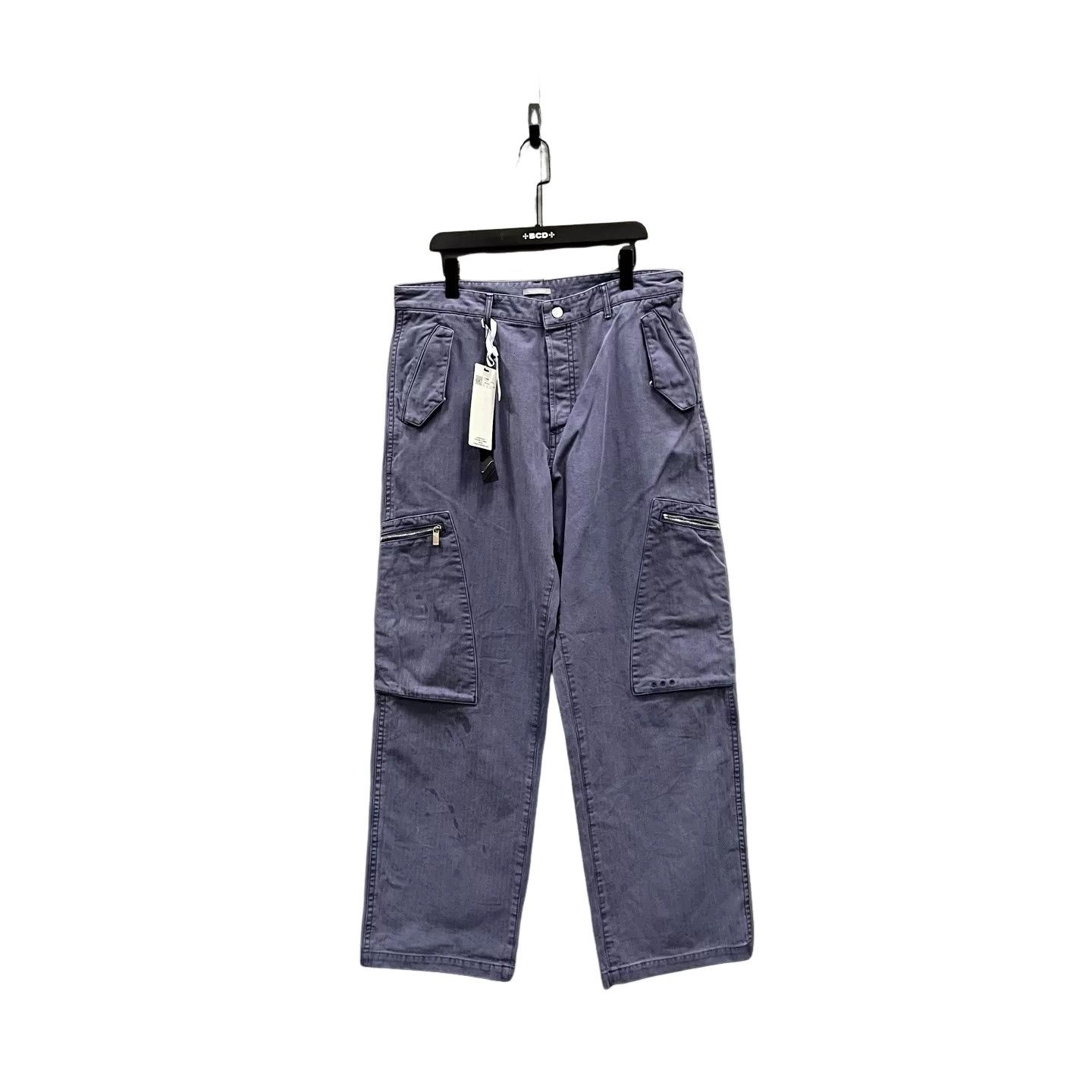 Dior Dior Purple Cotton Straight Cargo Pants 36 Size US 28 / EU 44 - 1 Thumbnail