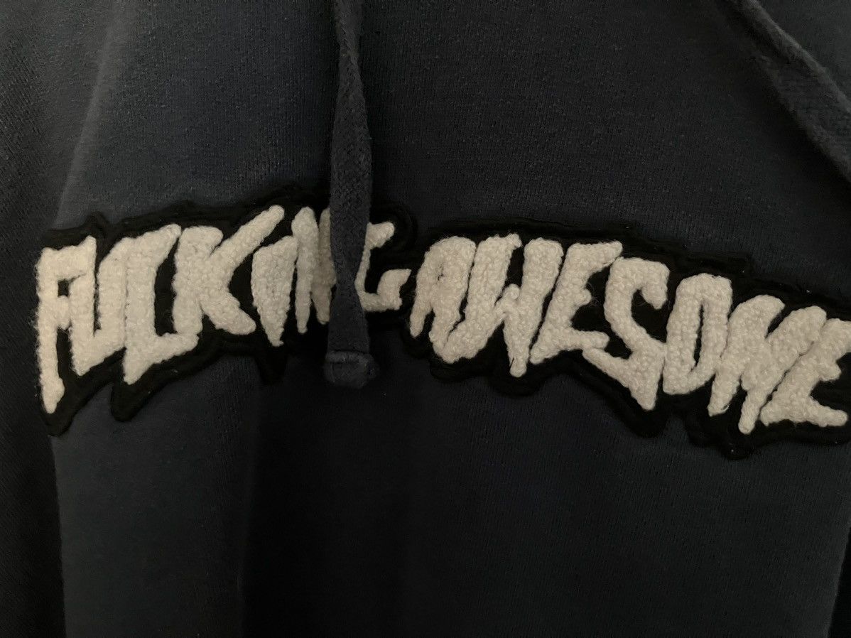 Fucking Awesome Fucking Awesome embroidered logo hoodie Size US XL / EU 56 / 4 - 3 Thumbnail