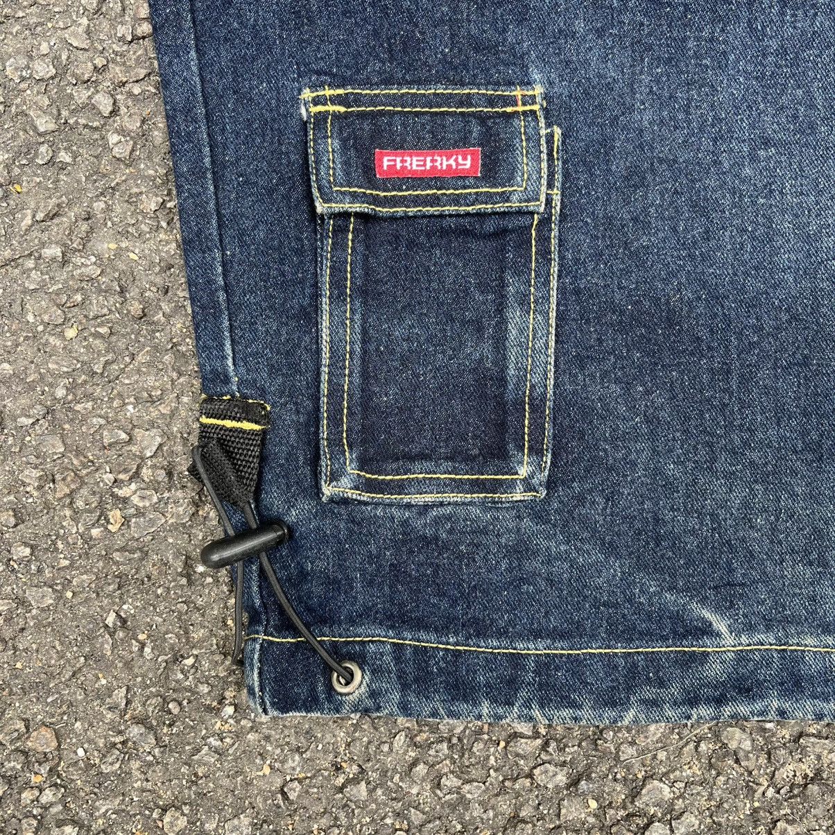 Southpole Baggy Jeans Freaky Massive Cargo Pants Multipocket Skater Size US 32 / EU 48 - 3 Thumbnail