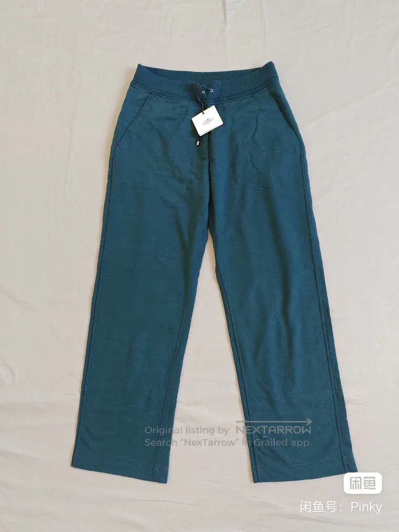 Hermes Hermes size L Men's Casual Sport Cashmere Pants, 94% Sea Is Size US 30 / EU 46 - 1 Thumbnail