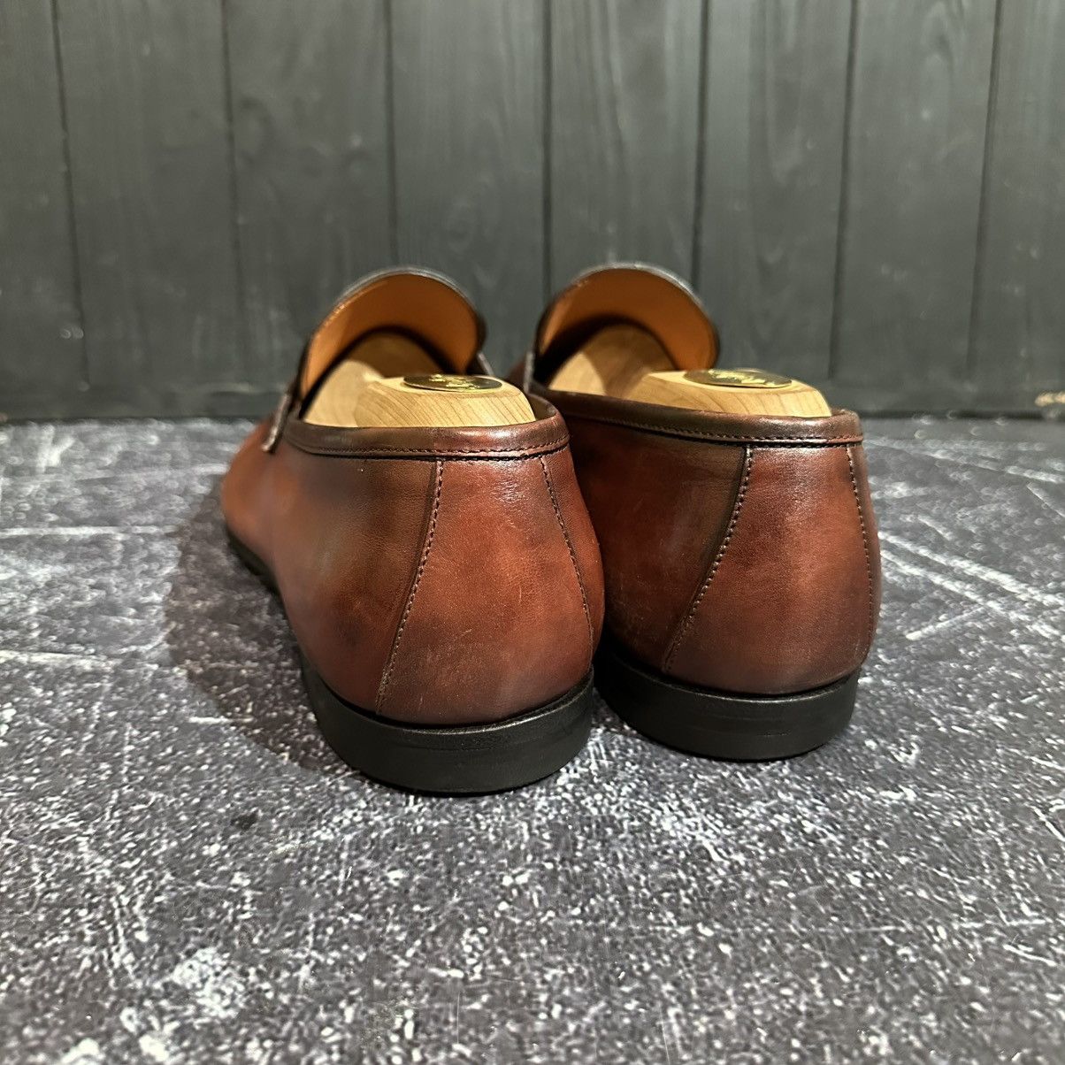 Santoni SANTONI MEN’S Leather Loafers Size 10 US 9 UK Size US 10 / EU 43 - 7 Thumbnail