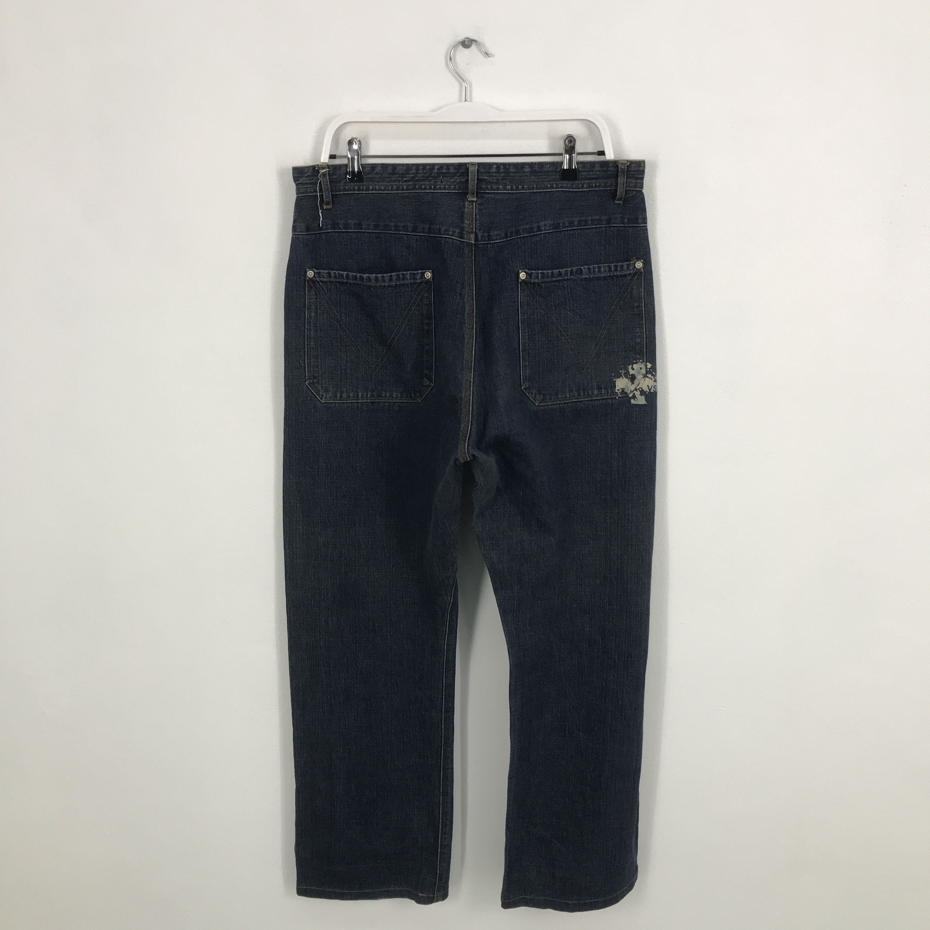 Japanese Brand Rare Baggy denim version 101 brand denim pants Size US 33 - 4 Thumbnail