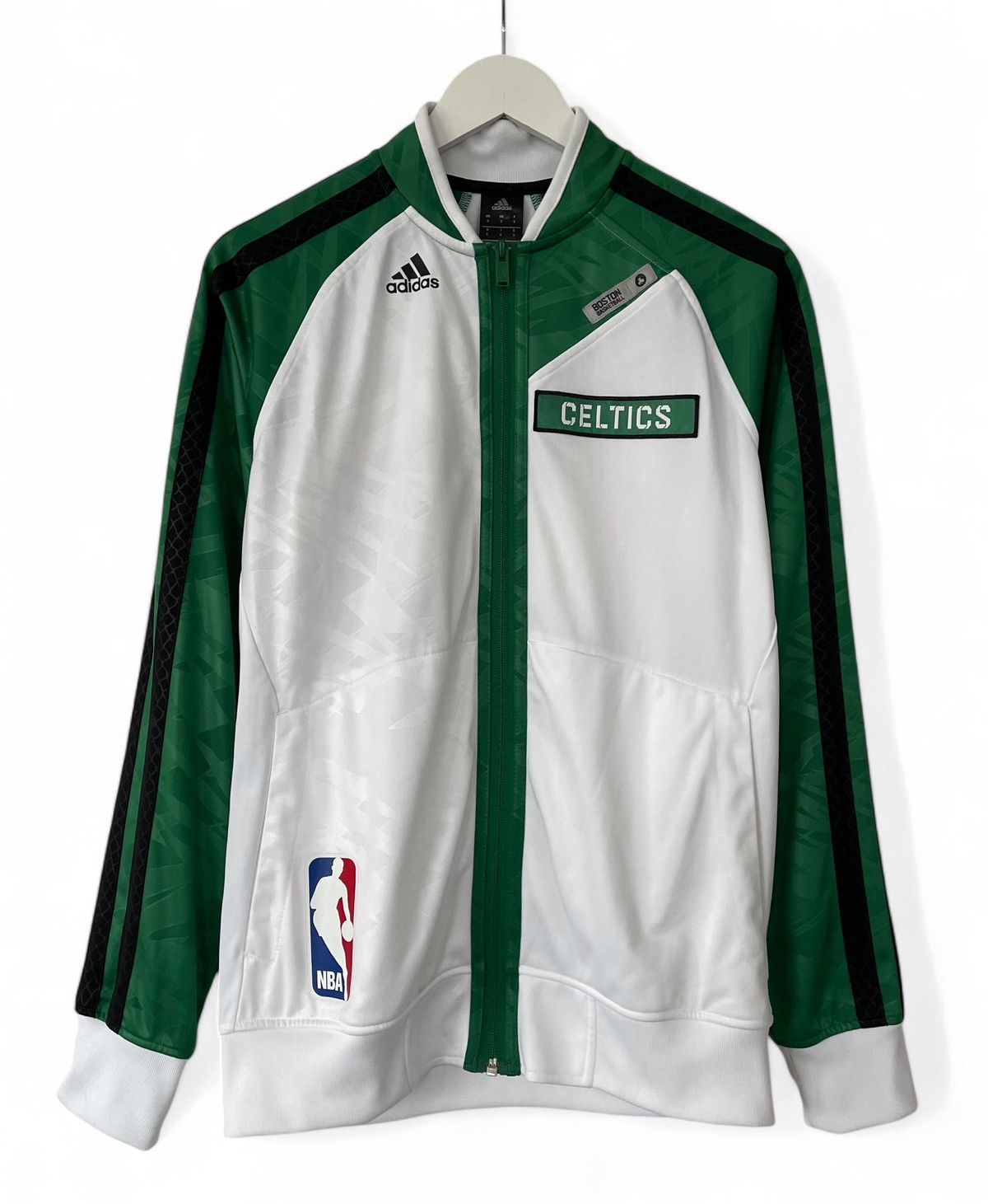 Adidas × NBA Adidas Boston Celtics NBA Team Jacket Men's S Basketball Size US S / EU 44-46 / 1 - 2 Thumbnail