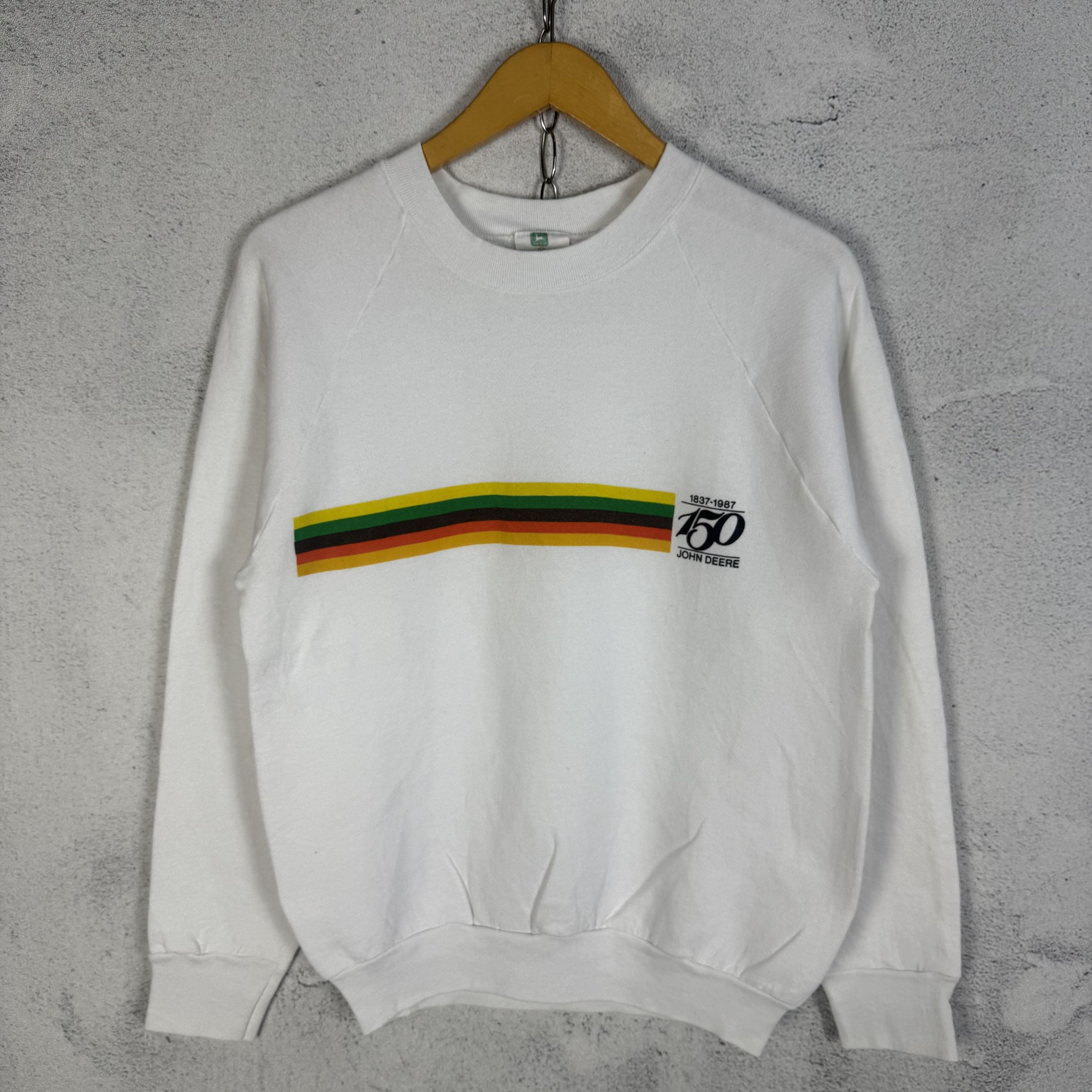 John Deere Vintage 150th John Deere Sweatshirt Crewneck Size US S / EU 44-46 / 1 - 1 Thumbnail