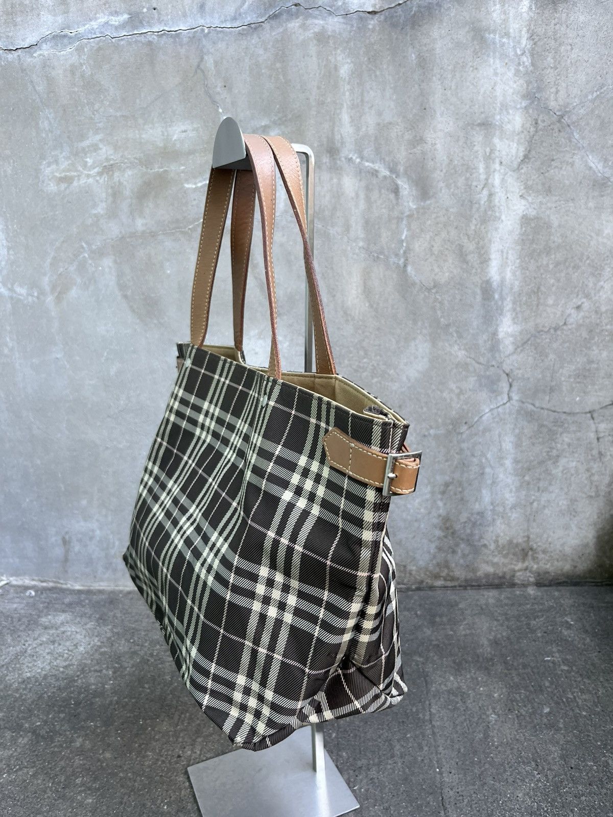 Burberry Blue Label Nova Check Tote Bag Size ONE SIZE - 3 Thumbnail