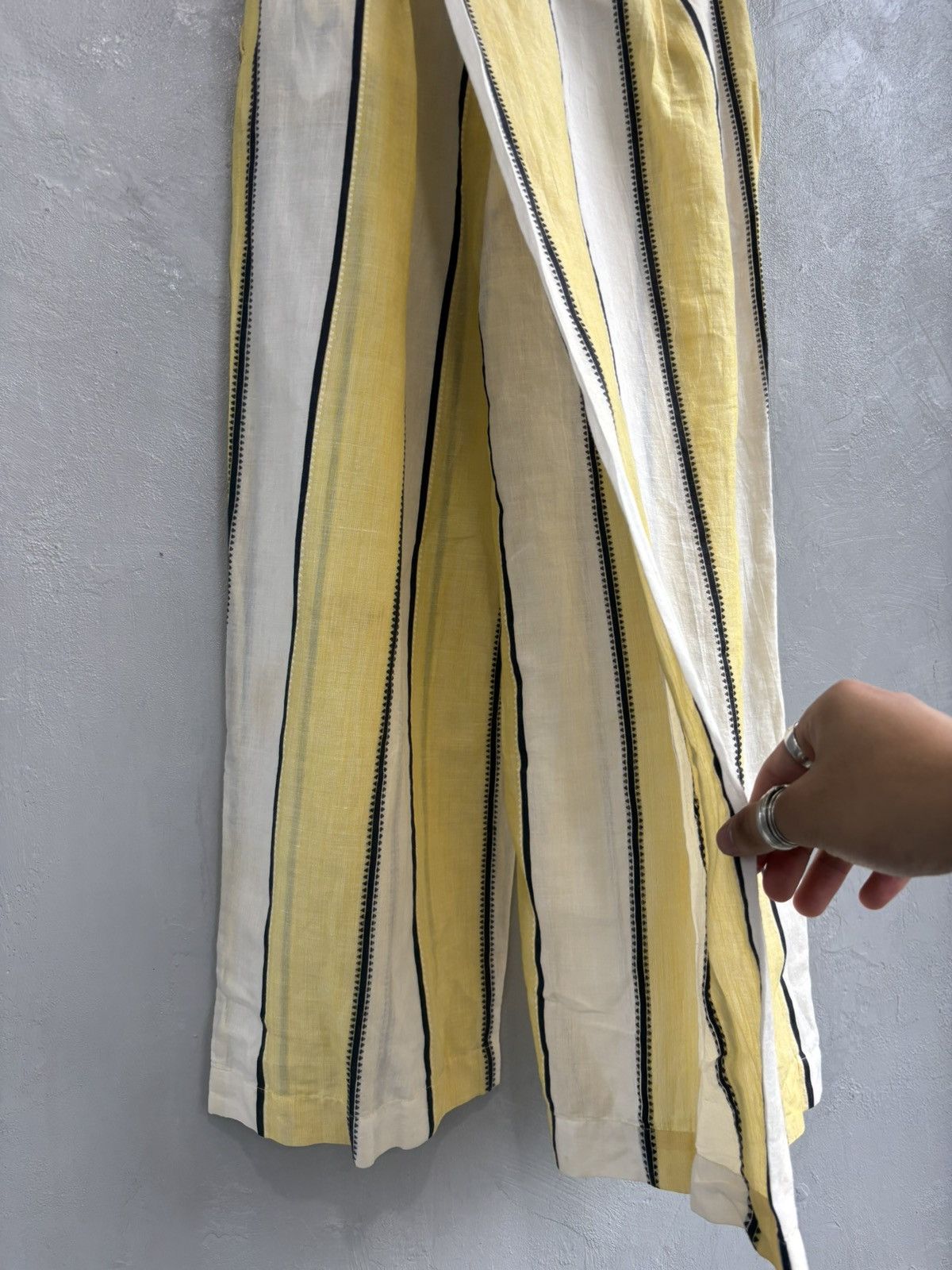 Issey Miyake Issey Miyake 80s Hakama linen wrap pant Size 27" / US 4 / IT 40 - 6 Thumbnail