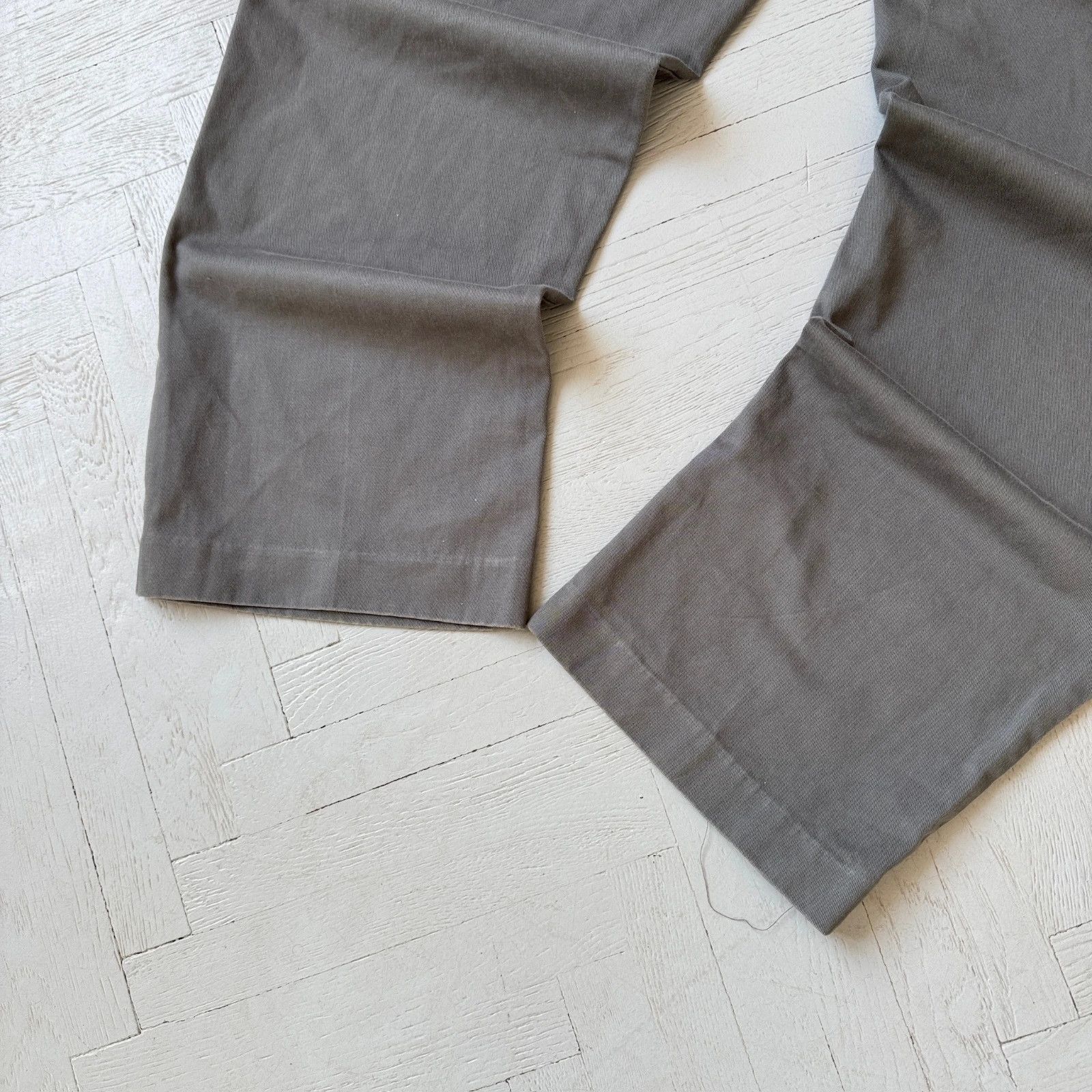Lands' End Vintage Lands End Preppy Classic Pleated Cotton Chino Pants Size US 36 / EU 52 - 5 Thumbnail