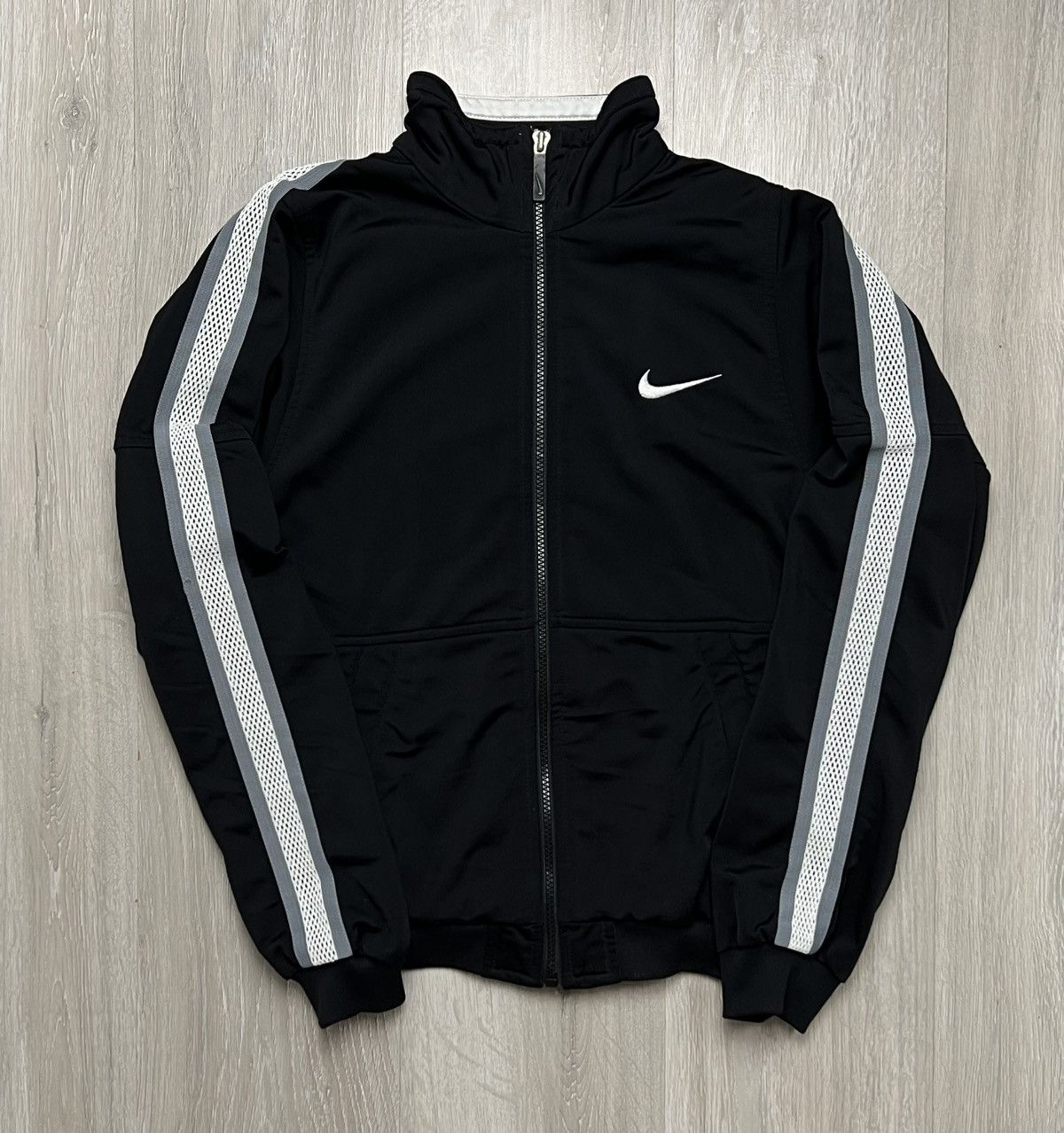 Nike Nike Vintage Zipper Olympic Jacket Central Swoosh y2k 90s Size US S / EU 44-46 / 1 - 1 Thumbnail