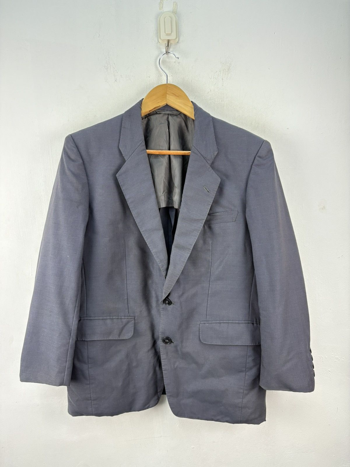 Christian Dior Monsieur Vintage Christian Dior Blazer Jacket Navy Blue Size US M / EU 48-50 / 2 - 1 Thumbnail