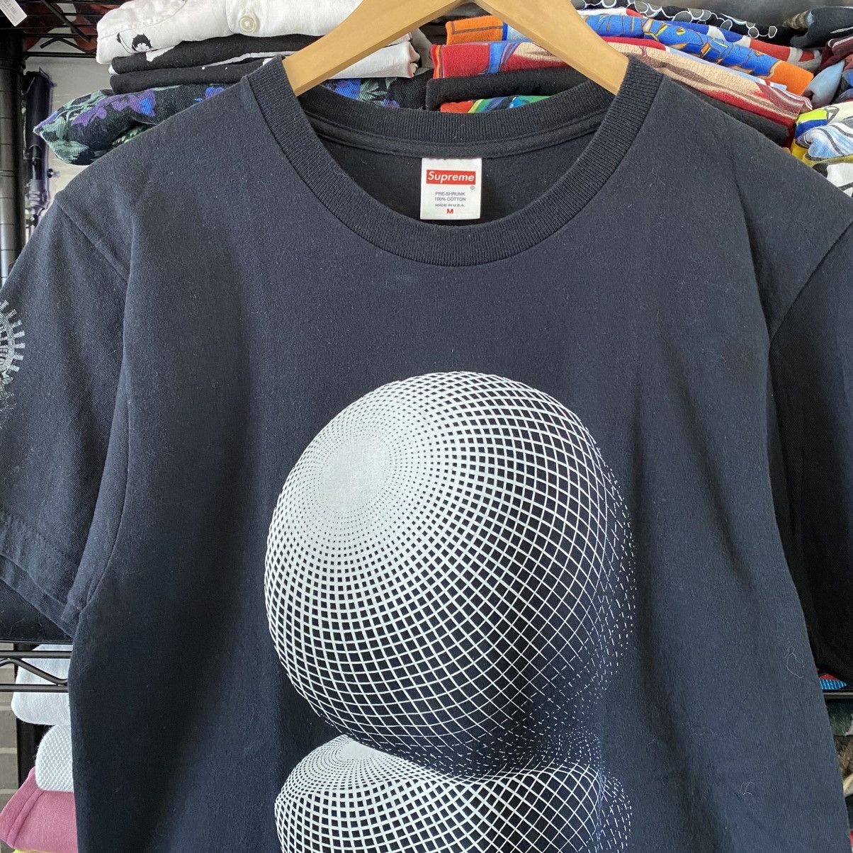 Supreme Supreme MC Escher Three Spheres T-Shirt Black 2017 Size US M / EU 48-50 / 2 - 2 Thumbnail
