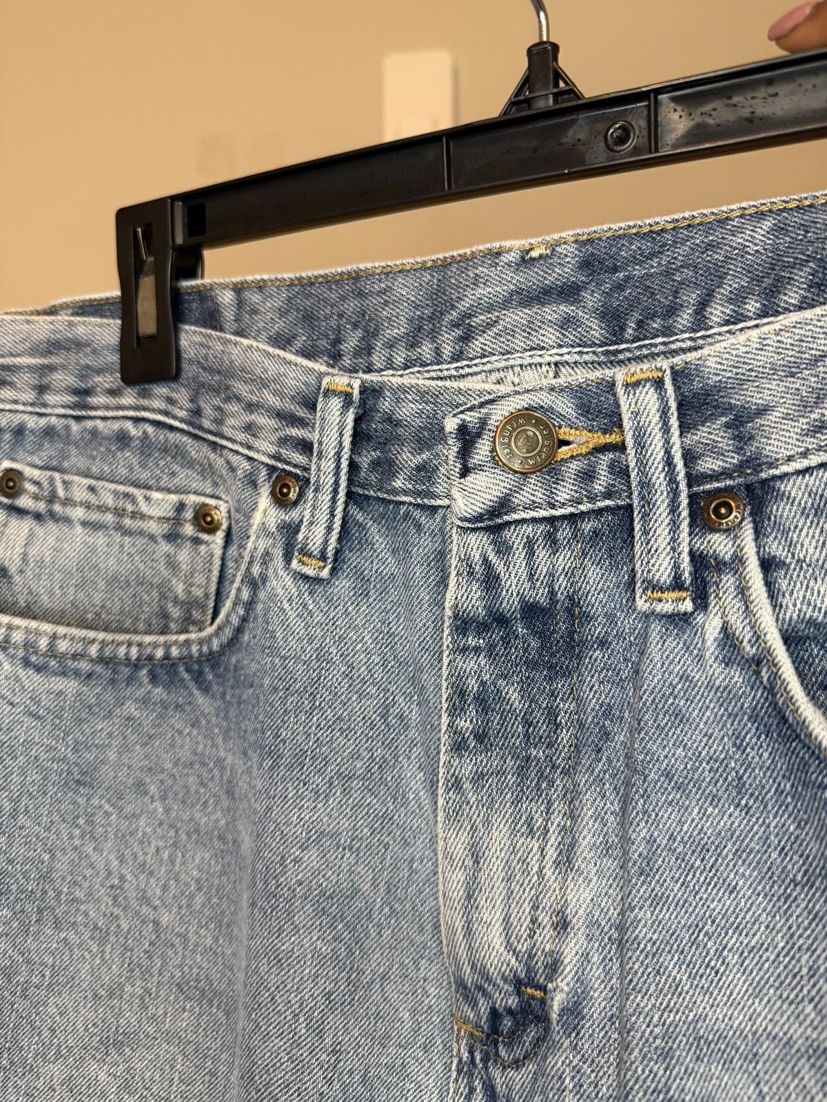Wrangler Wrangler Men Relaxed fit Jorts Jean Shorts Basic Size US 33 - 5 Thumbnail