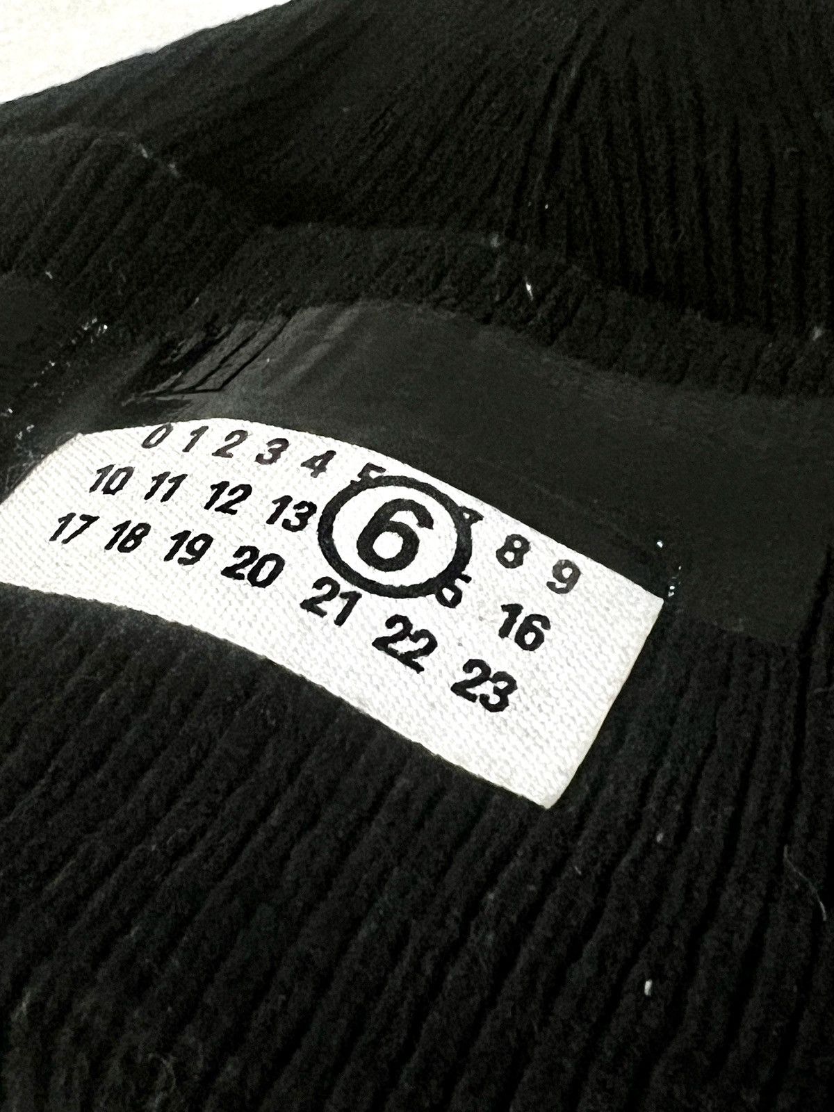 Maison Margiela MM6 Maison Margiela Logo Patch Ribbed Beanie Size ONE SIZE - 3 Thumbnail