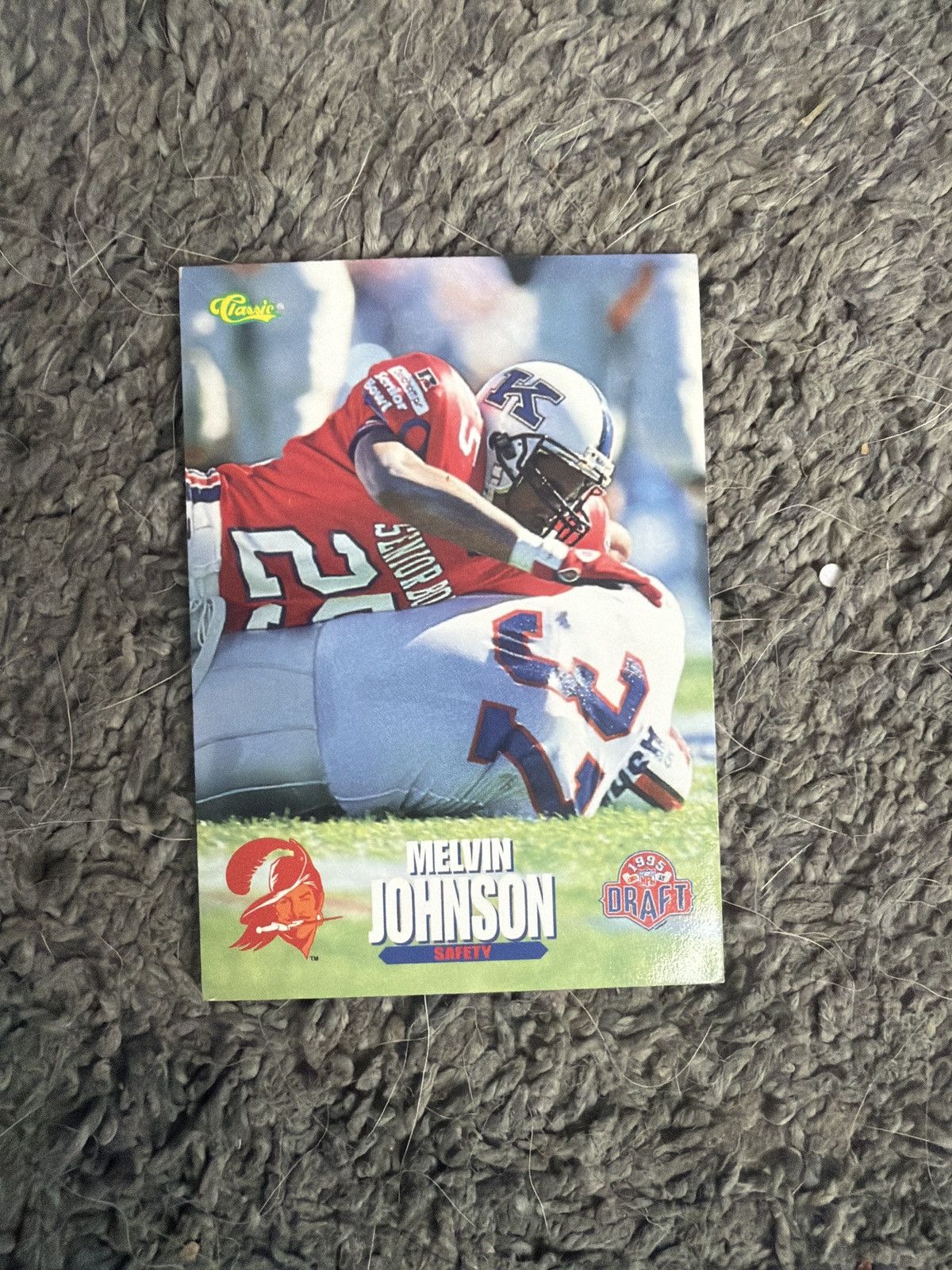 NFL 1995 Classic #82 Melvin Johnson Card Size ONE SIZE - 1 Thumbnail