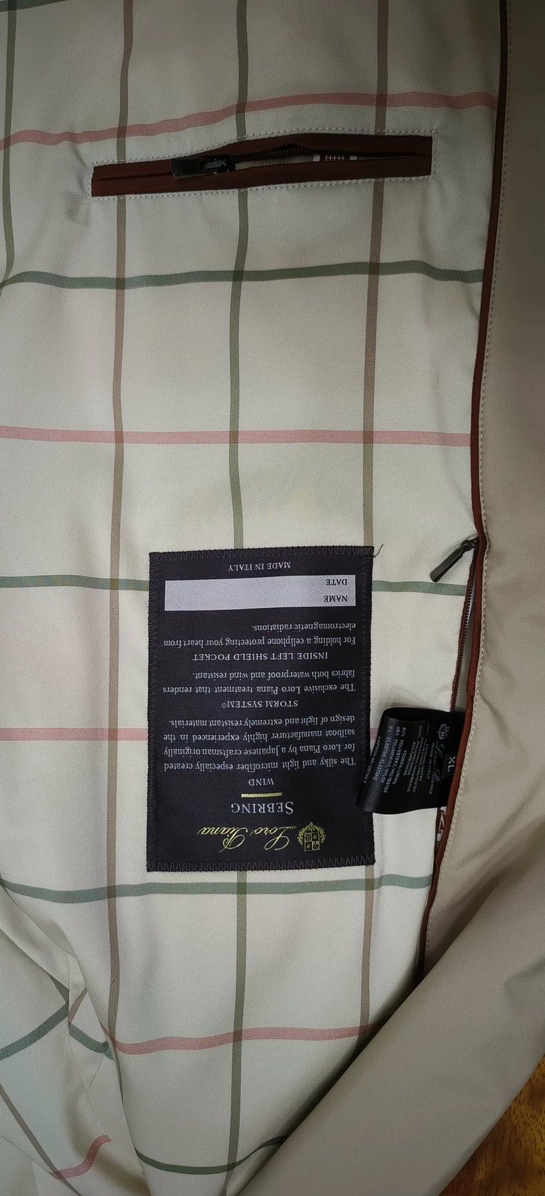 Loro Piana LORO PIANA A windbreaker Size XL / US 12-14 / IT 48-50 - 4 Thumbnail