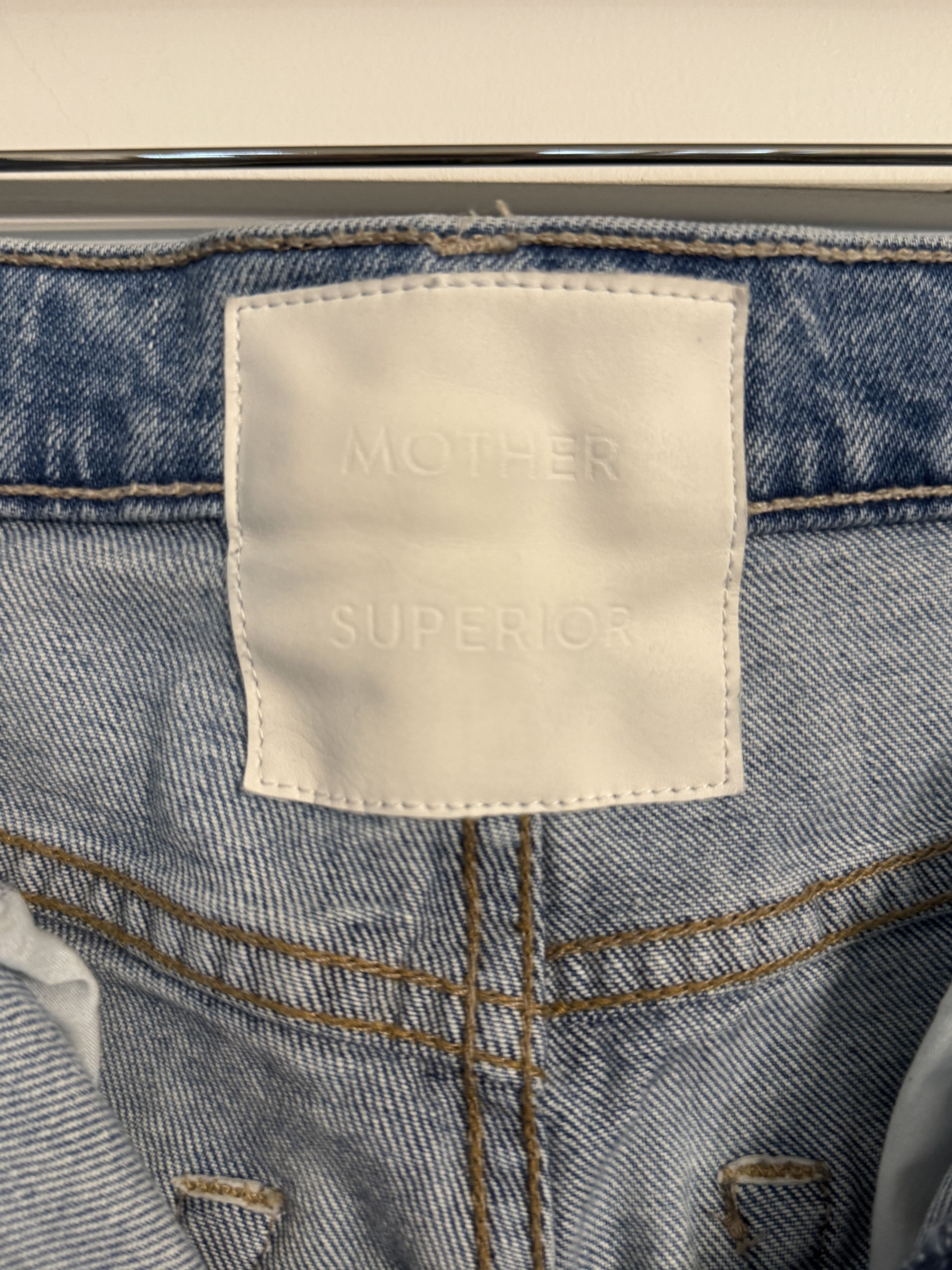 MOTHER Mother Lasso Hi-Rise Wide Leg Jeans Size 26" / US 2 / IT 38 - 3 Thumbnail