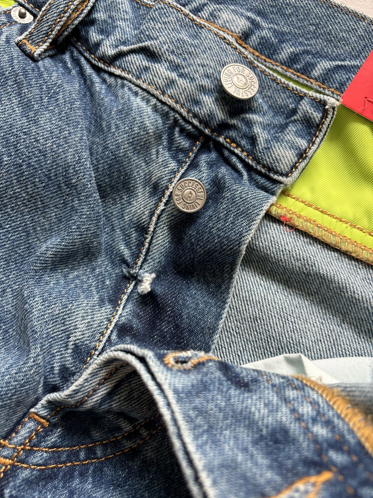Diesel Diesel 1995 D-Sark denim jeans pants Size US 32 / EU 48 - 8 Thumbnail