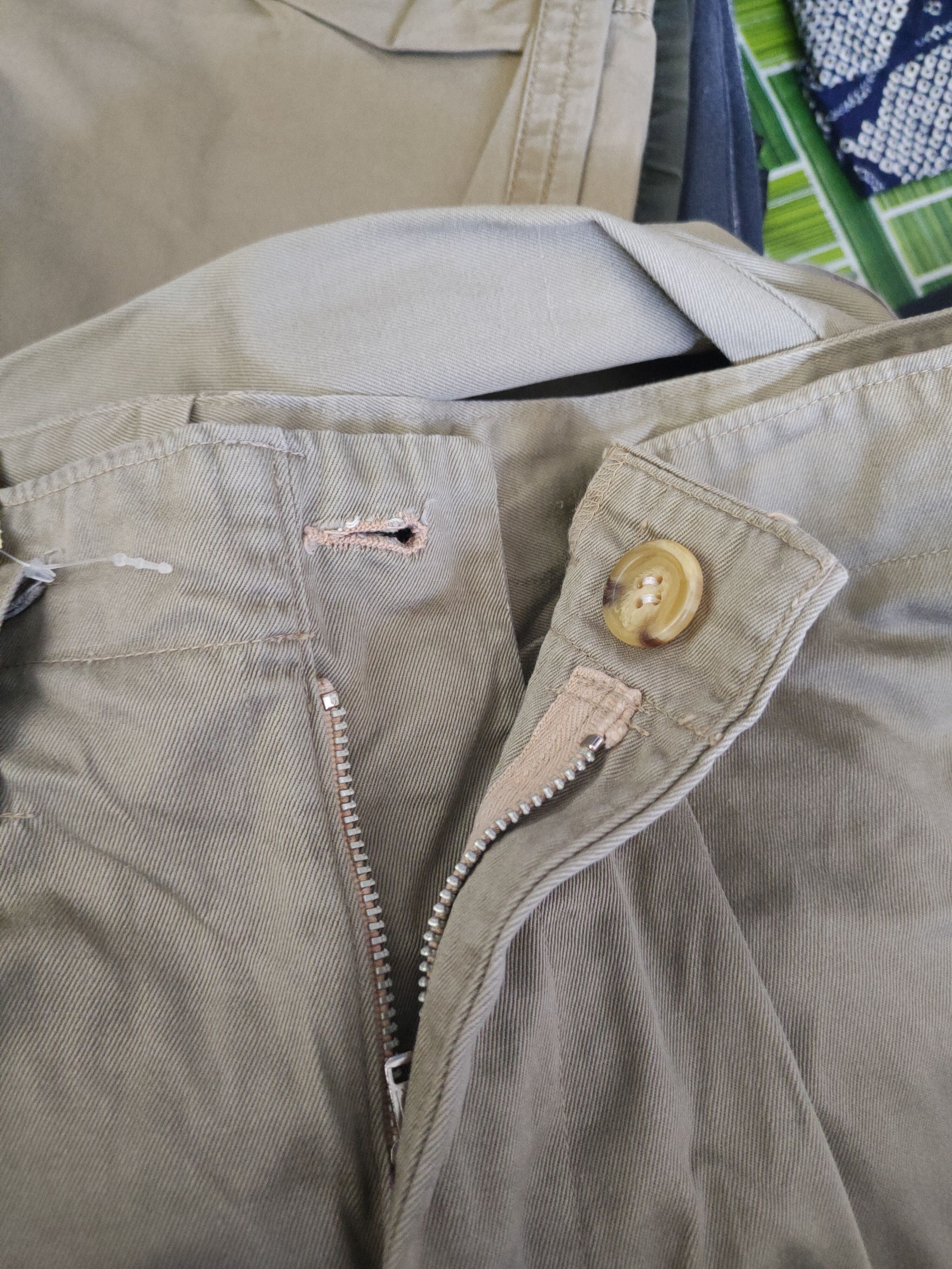 Japanese Brand DL Japanese Brand Beige Multipocket Cargo Pants #2674 Size US 30 / EU 46 - 12 Thumbnail