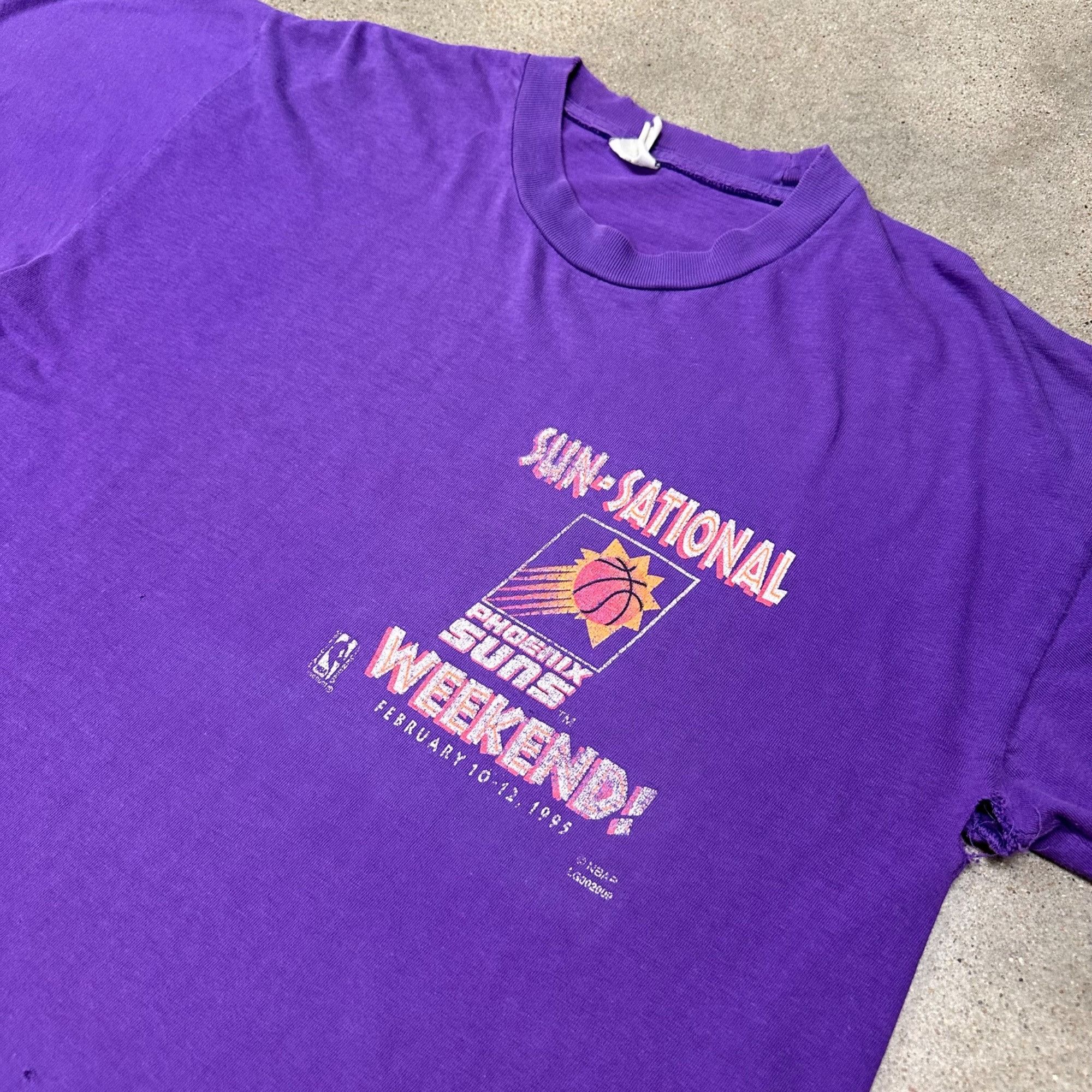 NBA × Vintage Vintage 1995 Pheonix Suns NBA All Star Weekend Shirt Size US L / EU 52-54 / 3 - 3 Thumbnail