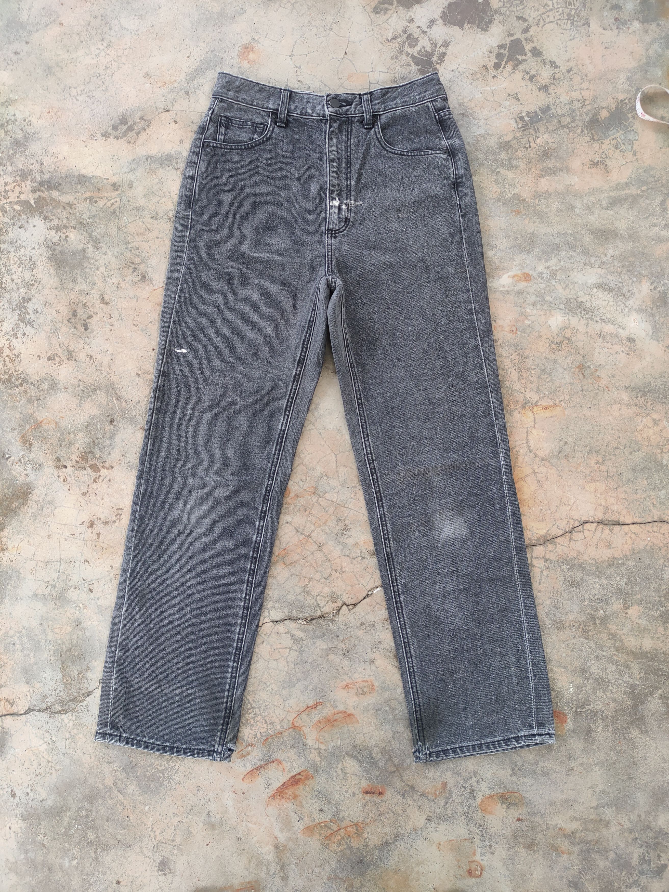 Japanese Brand × Jean W28 VINTAGE JAPANESE FADED BLACK JEANS DENIM PANTS Size US 28 / EU 44 - 1 Thumbnail