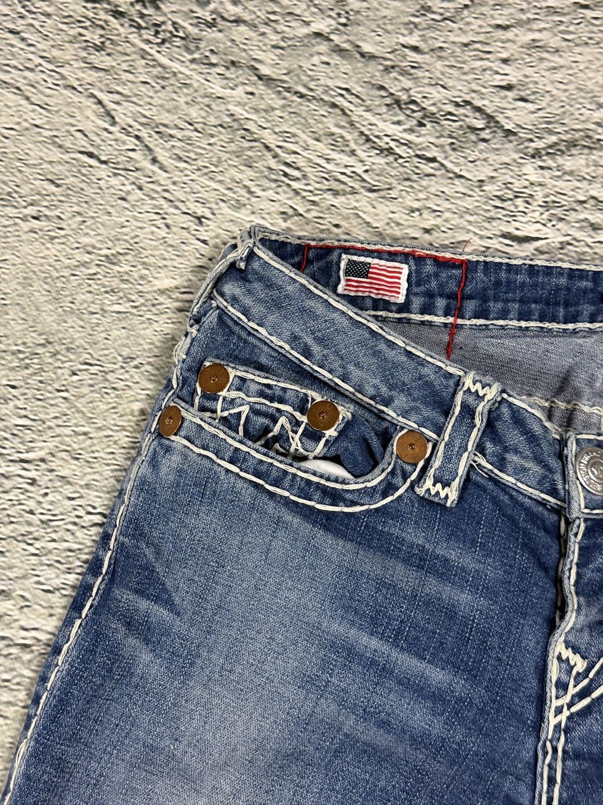 True Religion True Religion jeans vintage Johnny Super T denim bootcut Size US 29 - 7 Thumbnail