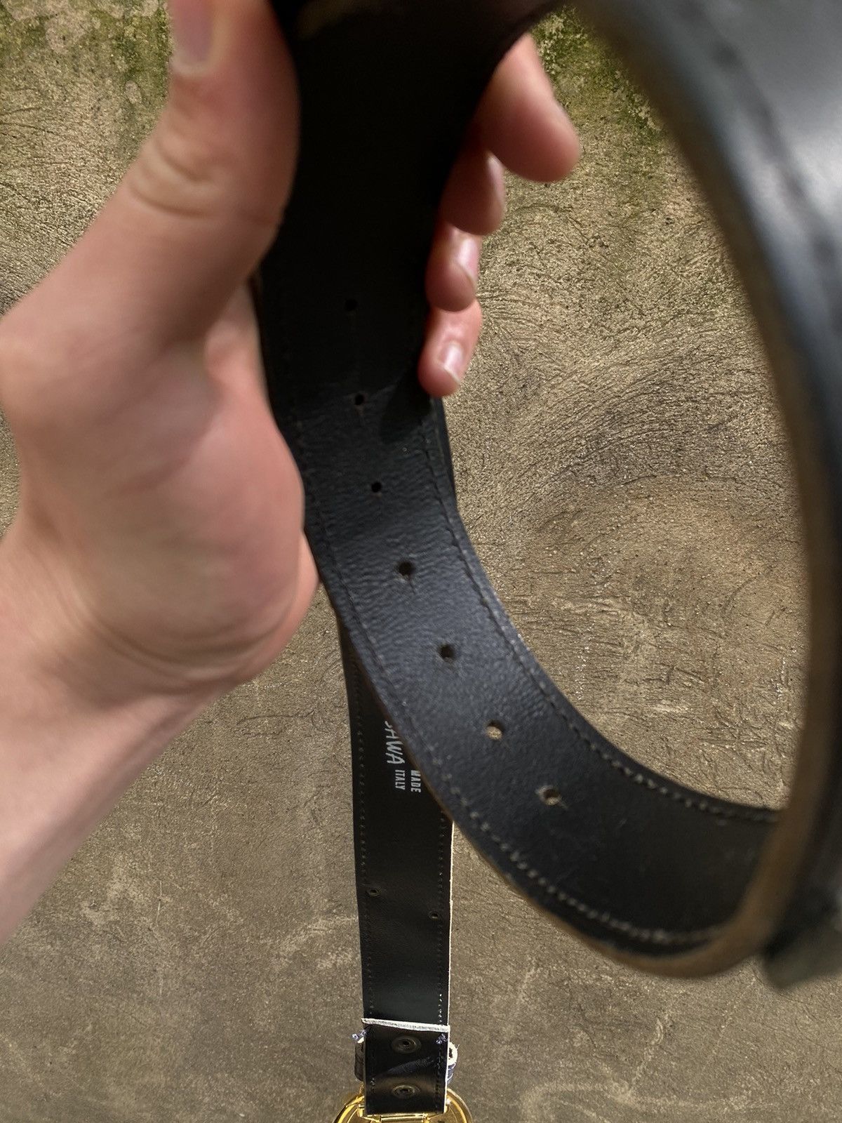 Japanese Brand × Takeshy Kurosawa Takeshy Kurosawa Leather Belt Size ONE SIZE - 8 Thumbnail