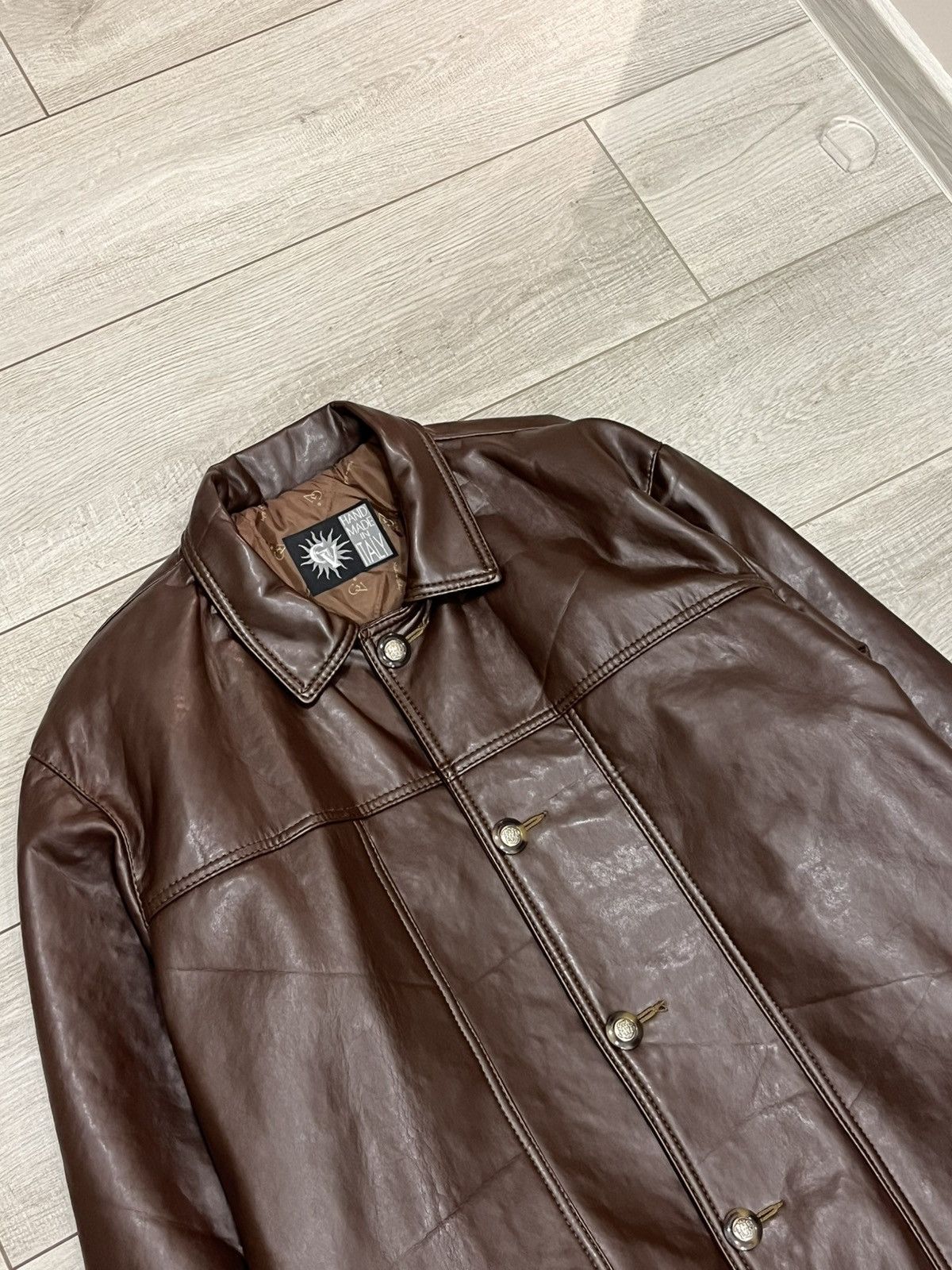 Other GV Emporio Men XL Jacket Black Hand 7 Made In Italy Size US XL / EU 56 / 4 - 2 Thumbnail