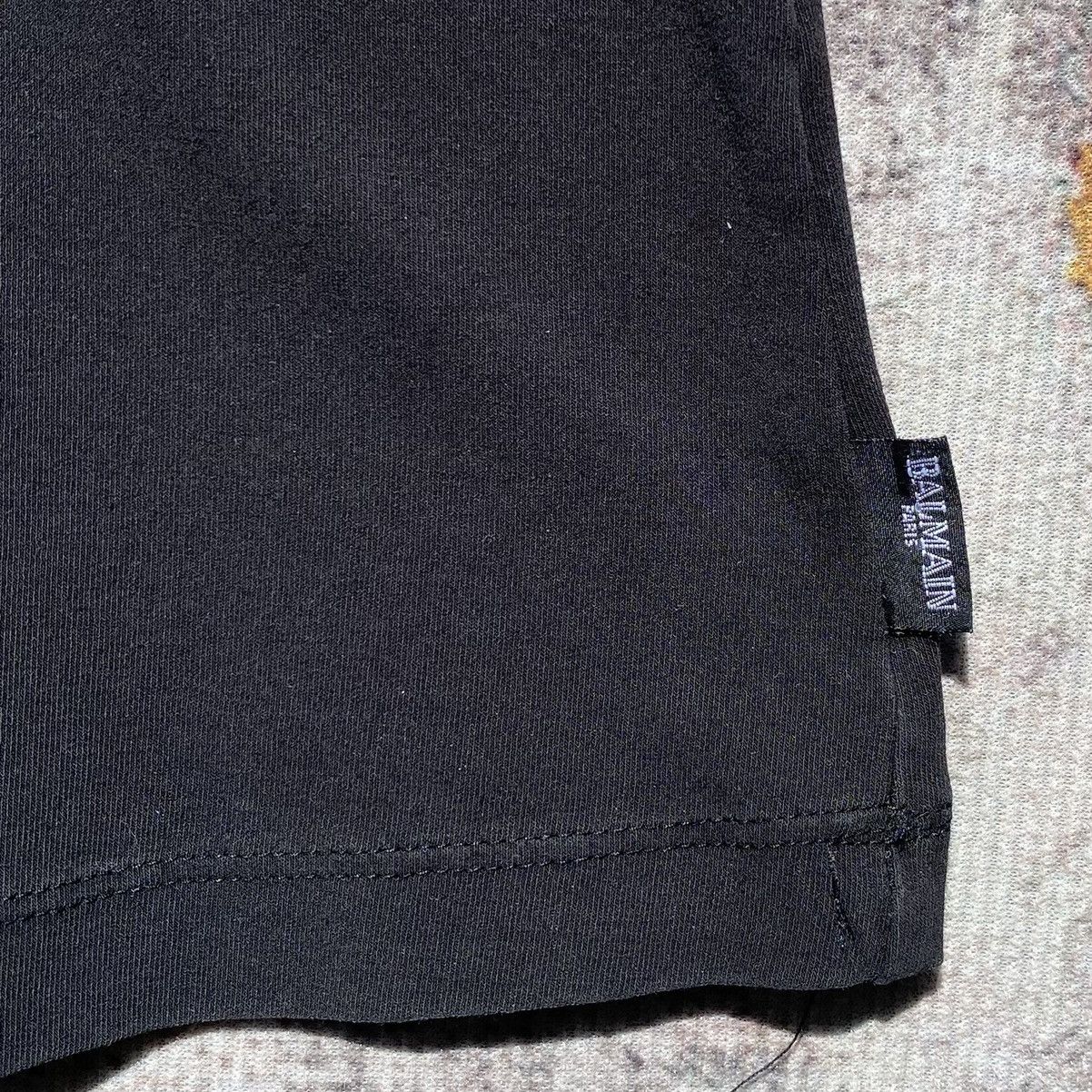 Balmain Vintage Balmain Paris Polos Half Zip Shirt Balmain SunFaded Size US S / EU 44-46 / 1 - 9 Thumbnail
