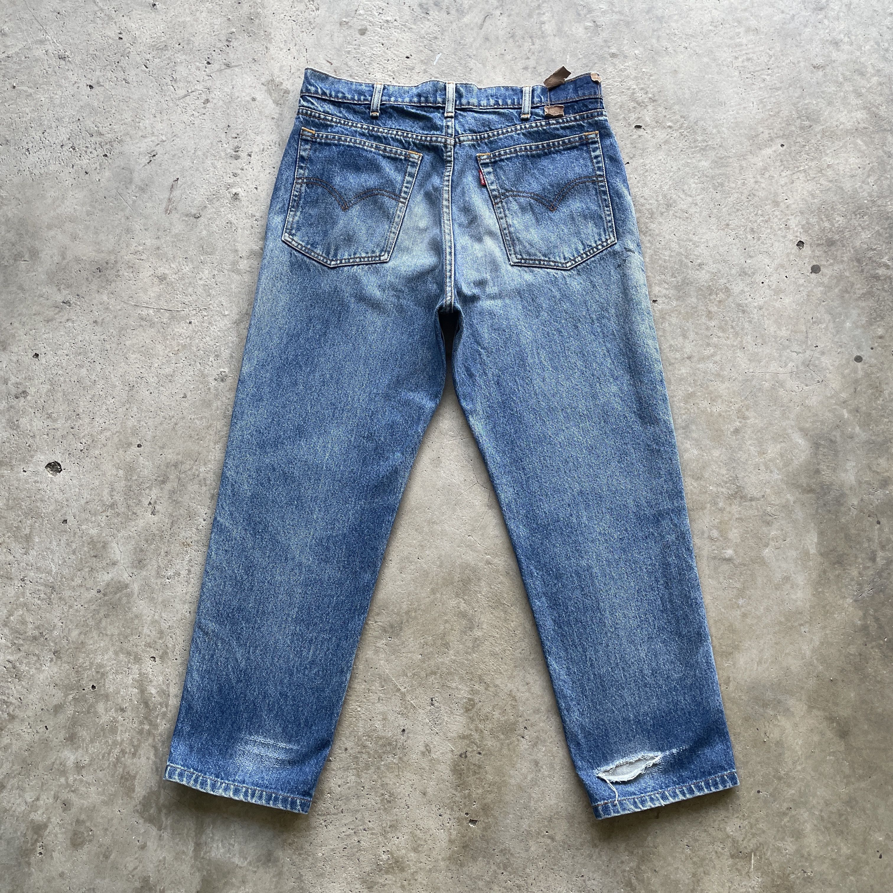 Levi's Vintage Clothing W33 VINTAGE LEVI’S 616 JEANS DISTRESSED FADED PANTS DENIM Size US 33 - 11 Thumbnail