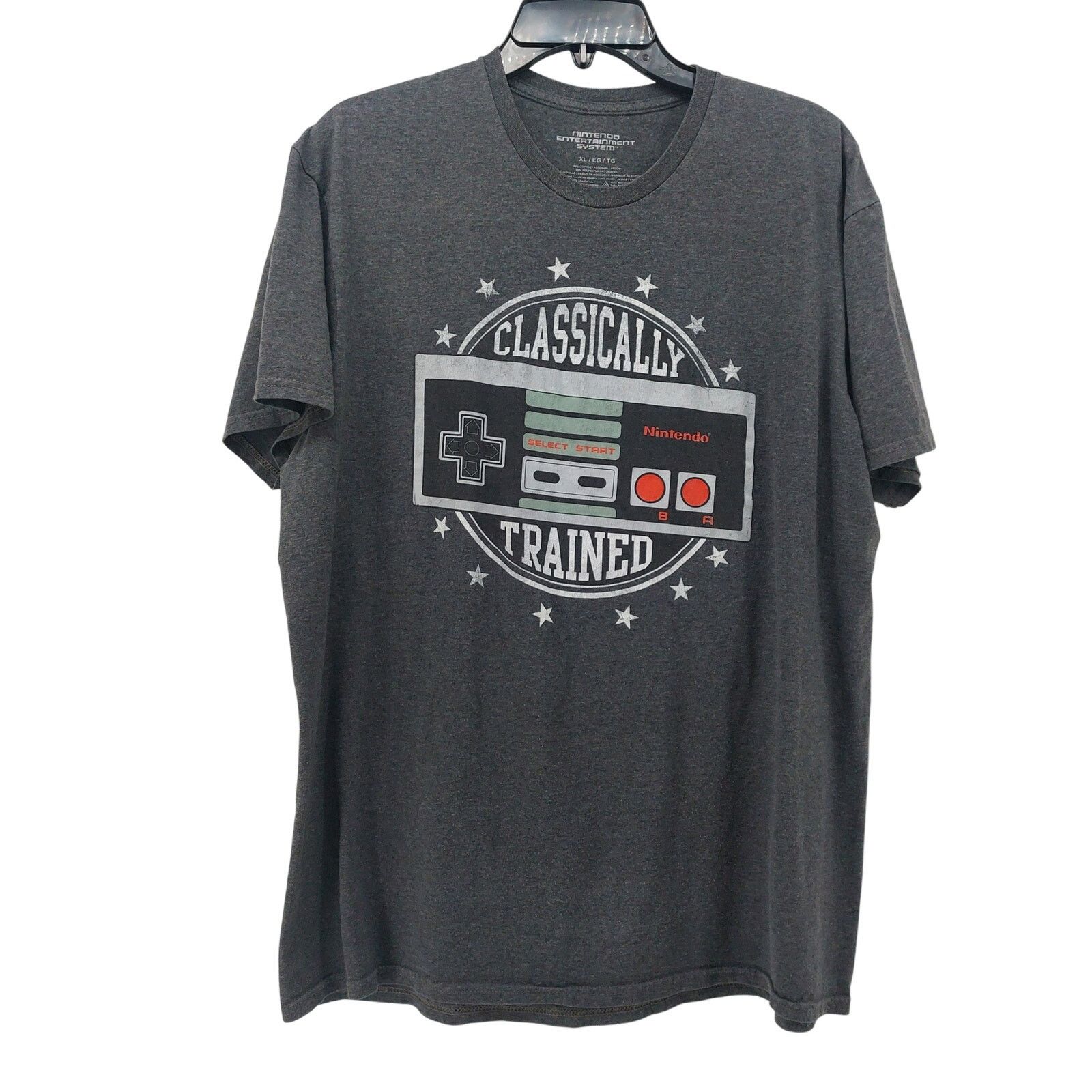 Other Nintendo Entertainment System Graphic Gray T-Shirt Gamer XL Size US XL / EU 56 / 4 - 1 Thumbnail