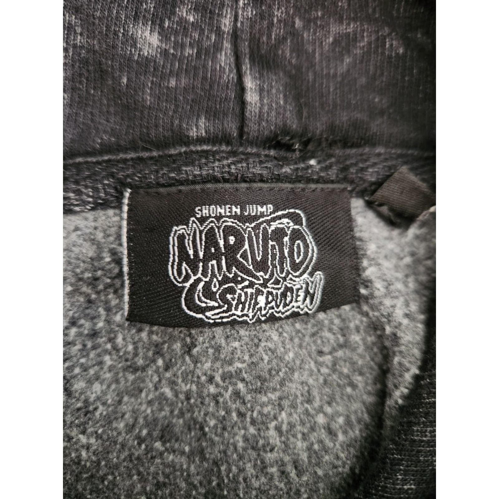 Vintage Naruto Shippuden Black Sweatshirt Hoodie Mens Medium Graphic Print Logo Pullover Cotton Fleece Unisex Adults Size US M / EU 48-50 / 2 - 2 Thumbnail
