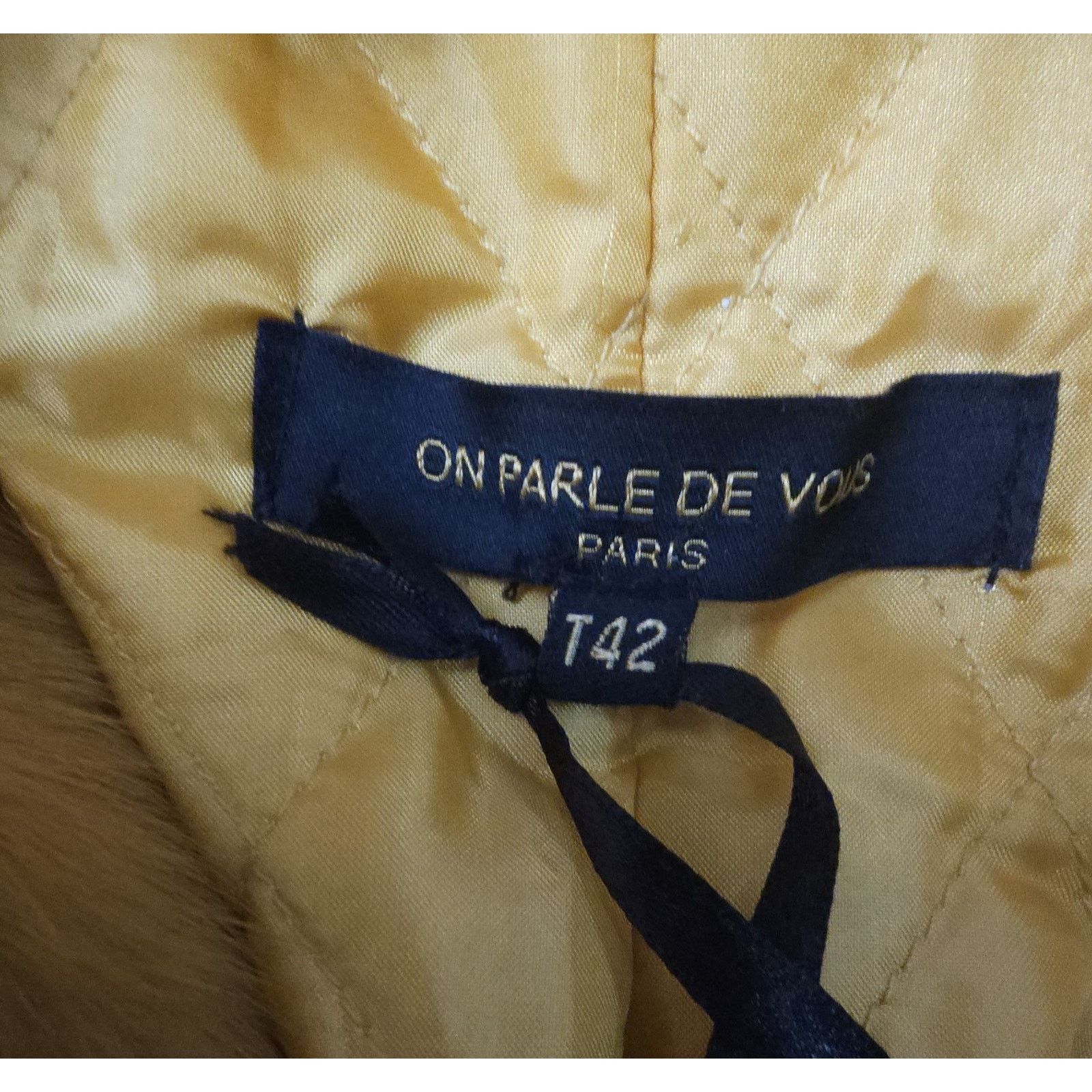 Other On Parle De Vous Paris Big Bang Parka Trim Furs Col Renard Size M / US 6-8 / IT 42-44 - 5 Thumbnail