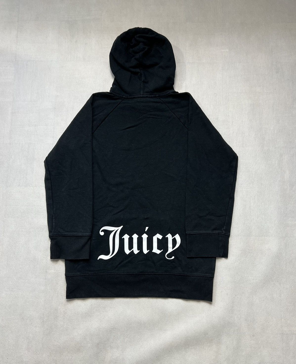Hoodie Juicy Couture Black Label big logo rare