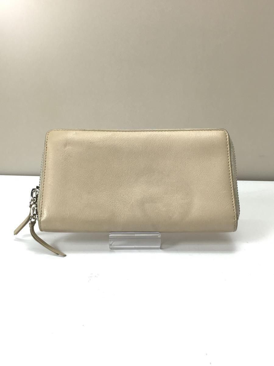 Balenciaga Balenciaga Leather Long Wallet Cream Size ONE SIZE - 2 Thumbnail