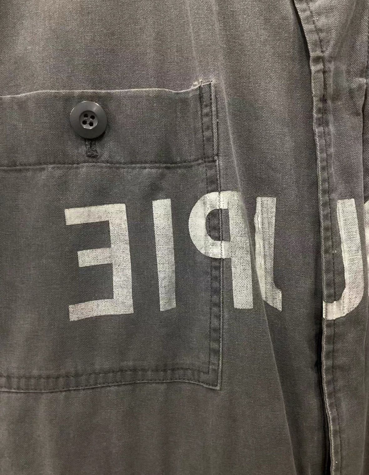 Undercover UNDERCOVER1999SS ‘GROUPIE’ Relief Stamped Slate Grey Jumpsu Size US M / EU 48-50 / 2 - 6 Thumbnail
