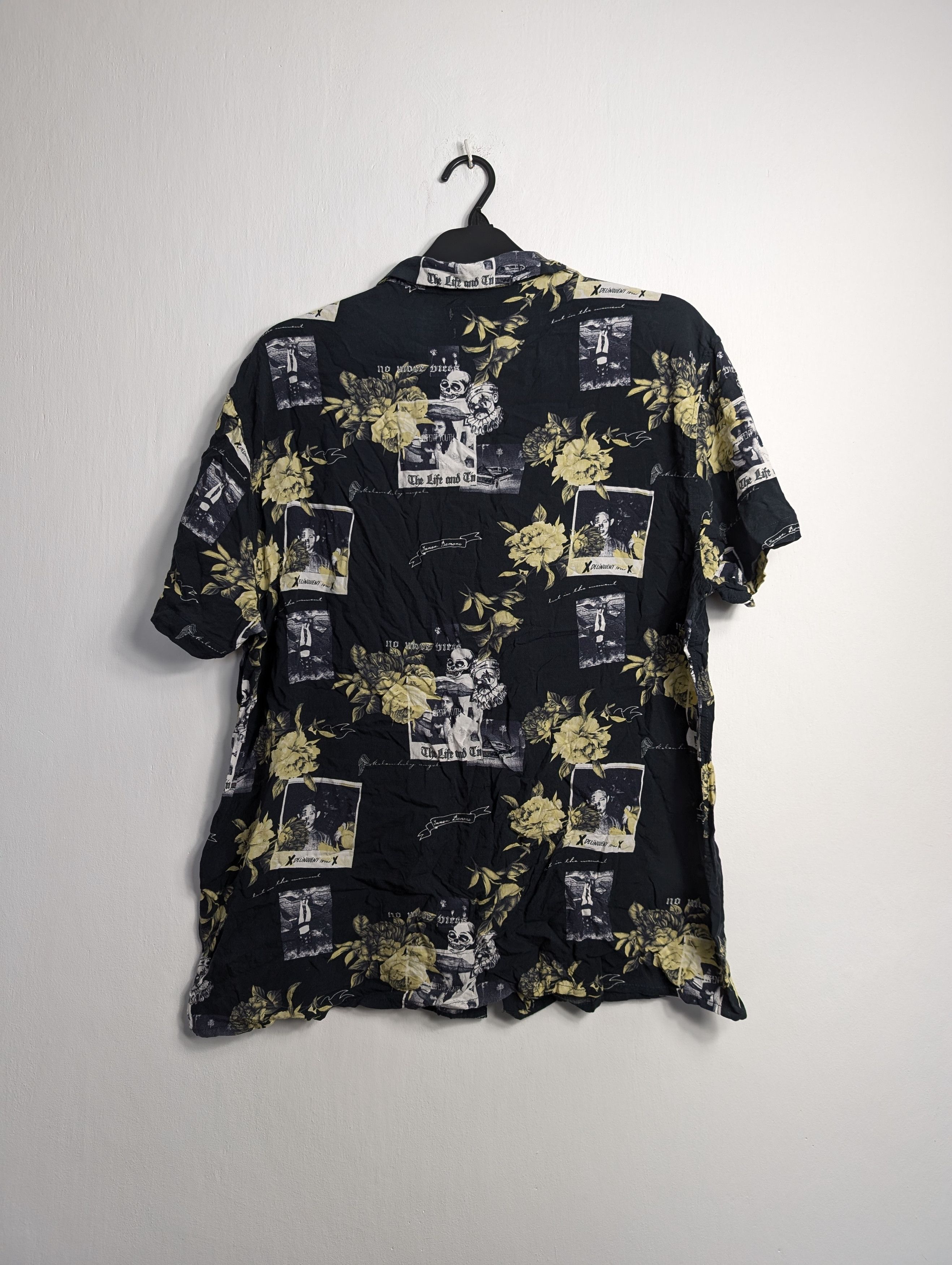 Vintage Vintage Y2K Hawaiian Shirt - Summer Floral Palm Tree Print Size US M / EU 48-50 / 2 - 5 Thumbnail