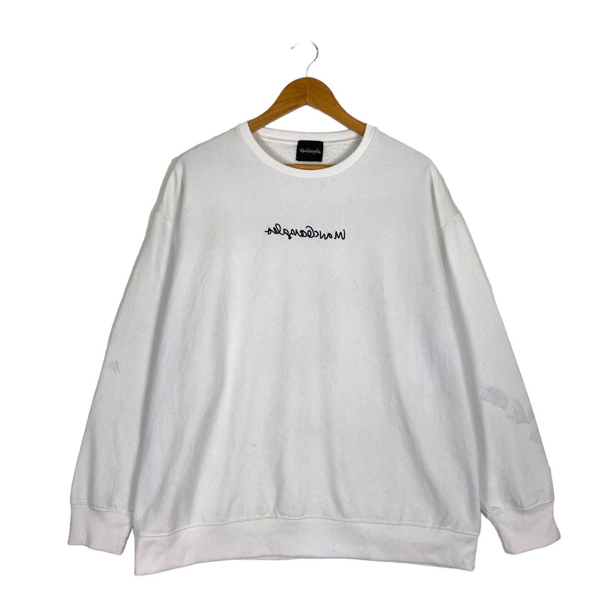 Japanese Brand × Rap Tees Mark Gonzales Big Logo Sweatshirt Size US M / EU 48-50 / 2 - 2 Thumbnail