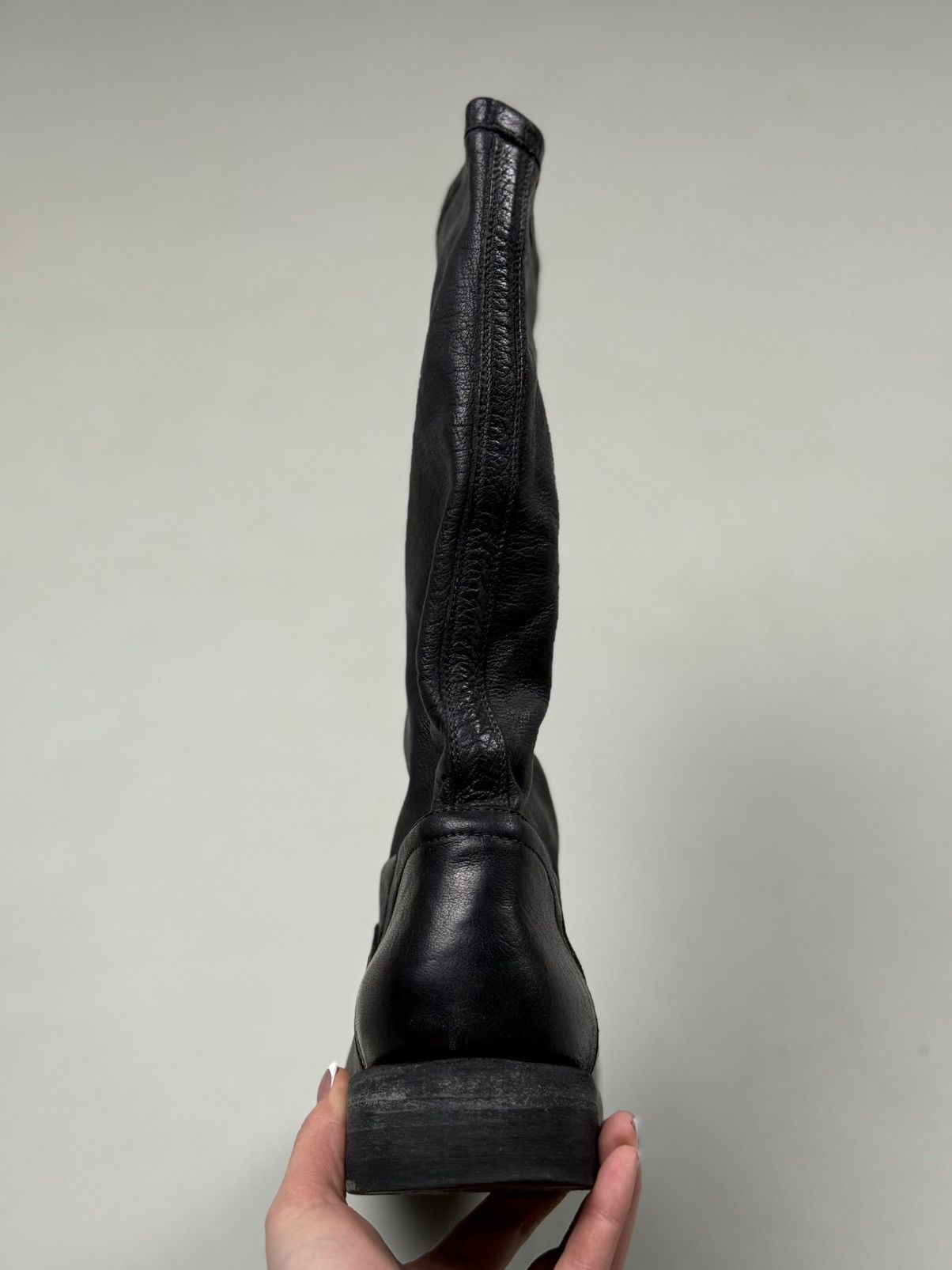 Jean Baptiste Rautureau Jean-Baptiste Rautureau Avant-Garde Leather Boots Shoes Size US 8 / EU 41 - 16 Thumbnail