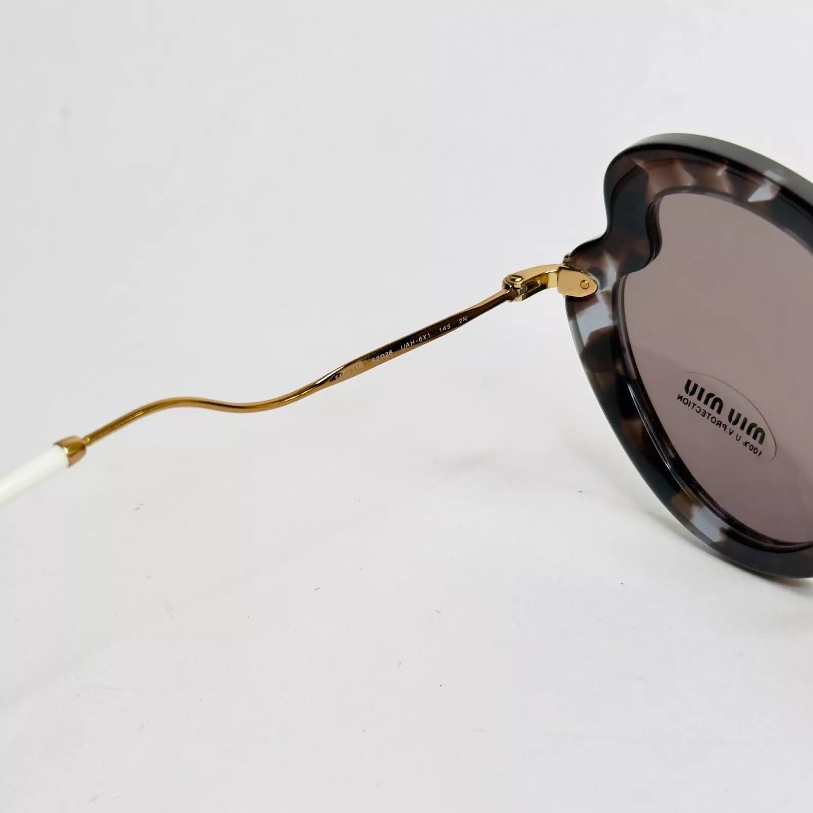 Miu Miu MIU MIU SCENIQUE Butterfly 11R Designer Sunglasses MU11RS Size ONE SIZE - 4 Thumbnail
