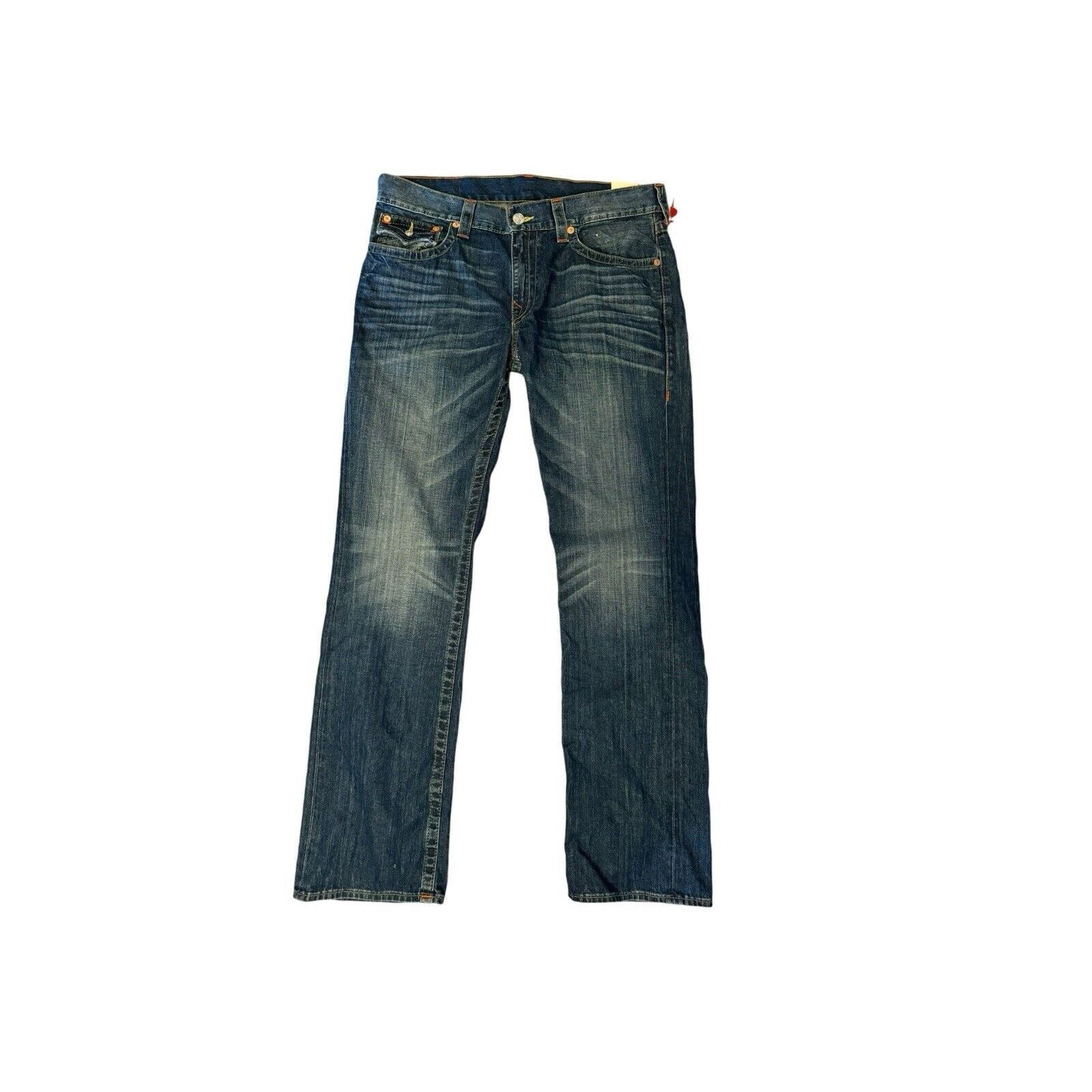 True Religion TRUE RELIGION NEW Ricky Relaxed Straights Men’s Jeans Size US 36 / EU 52 - 2 Thumbnail