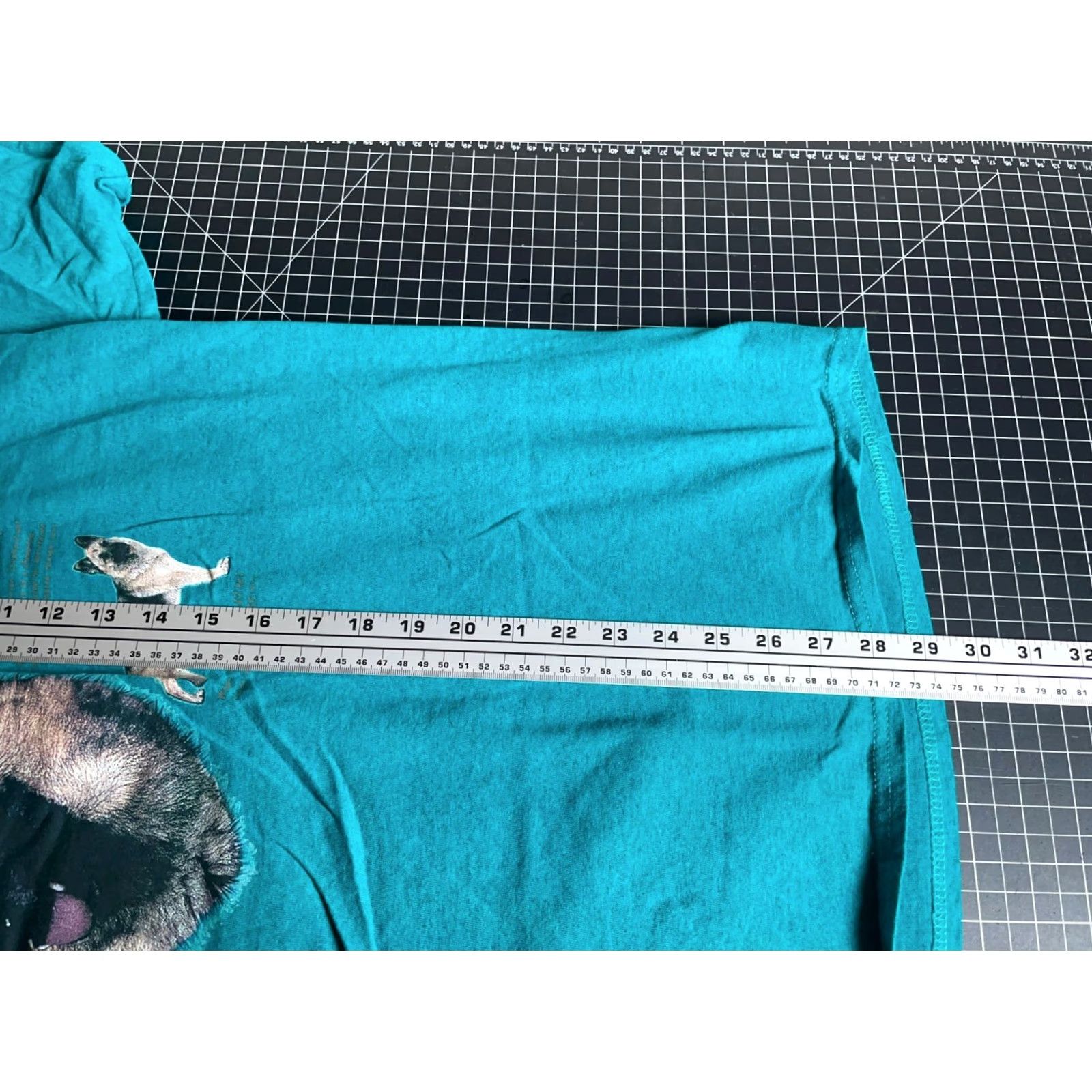 Gildan VINTAGE German Shepherd T-Shirt Men 2XL Green Collage Print Dog Gildan 90s Retro Shirt Size US XXL / EU 58 / 5 - 6 Thumbnail