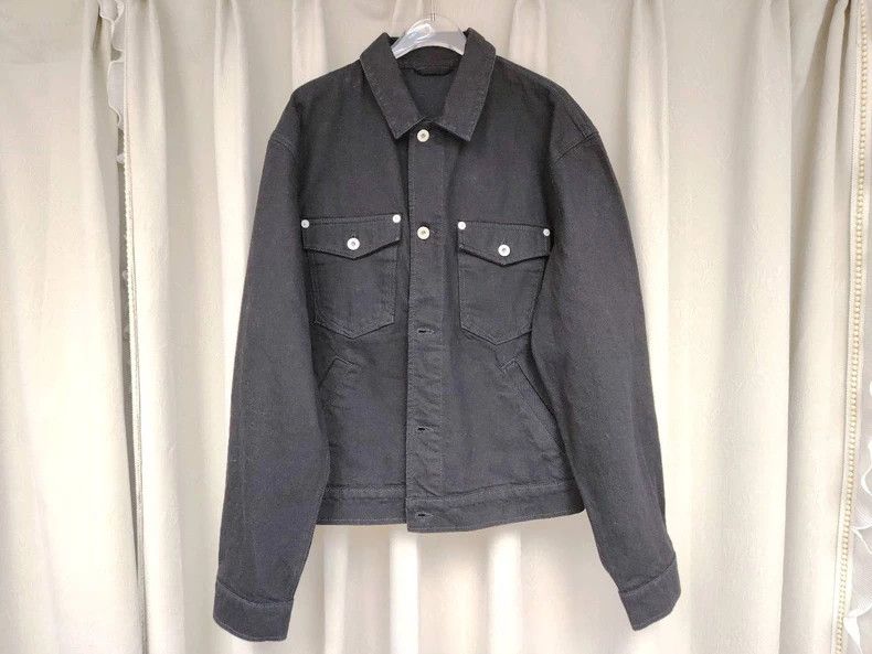 Kenzo KENZO Black denim jacket Size US L / EU 52-54 / 3 - 1 Thumbnail