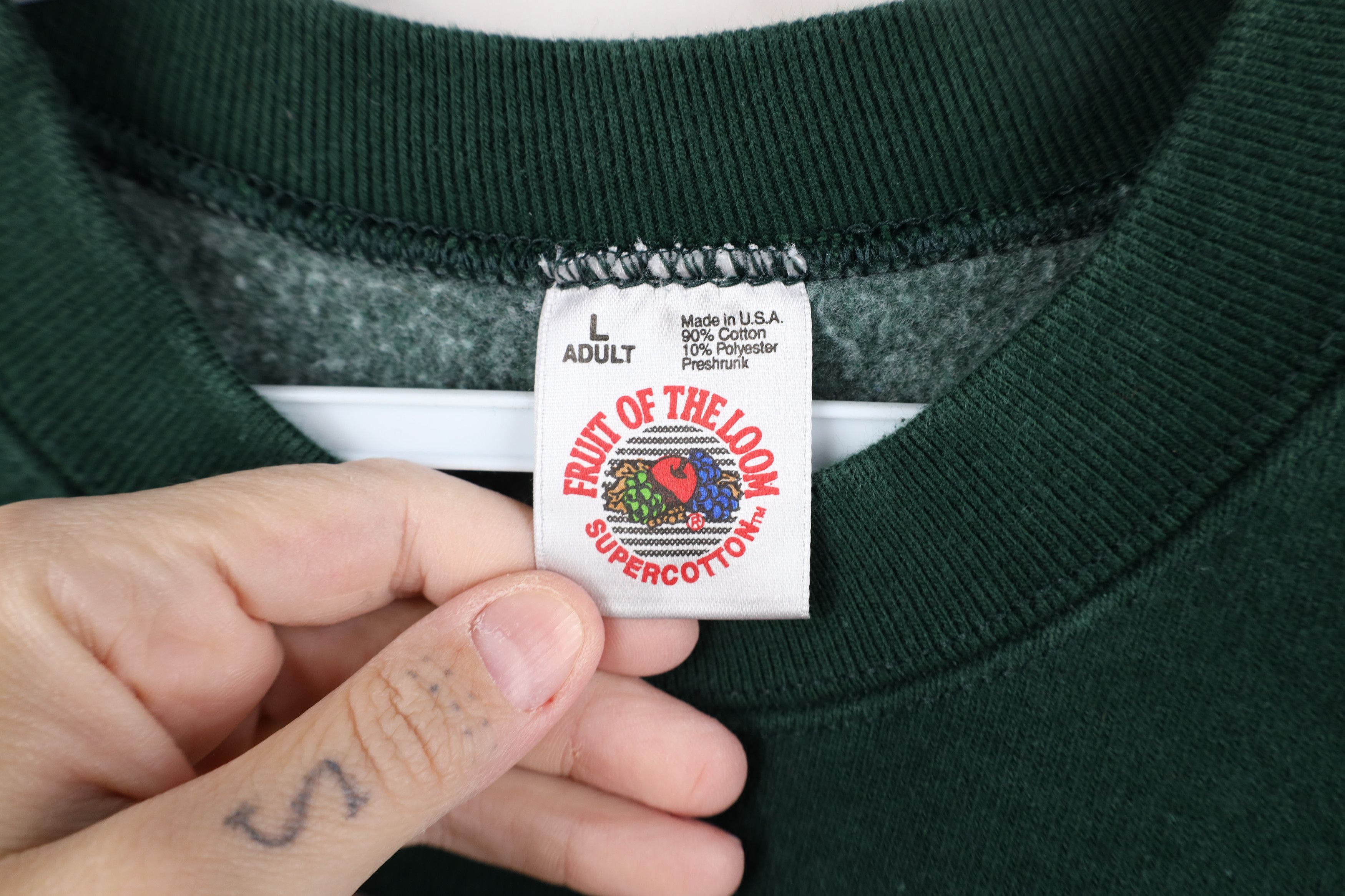Vintage Vintage 90s Heavy Mid Am Building Supplies Sweatshirt USA Size US L / EU 52-54 / 3 - 7 Thumbnail
